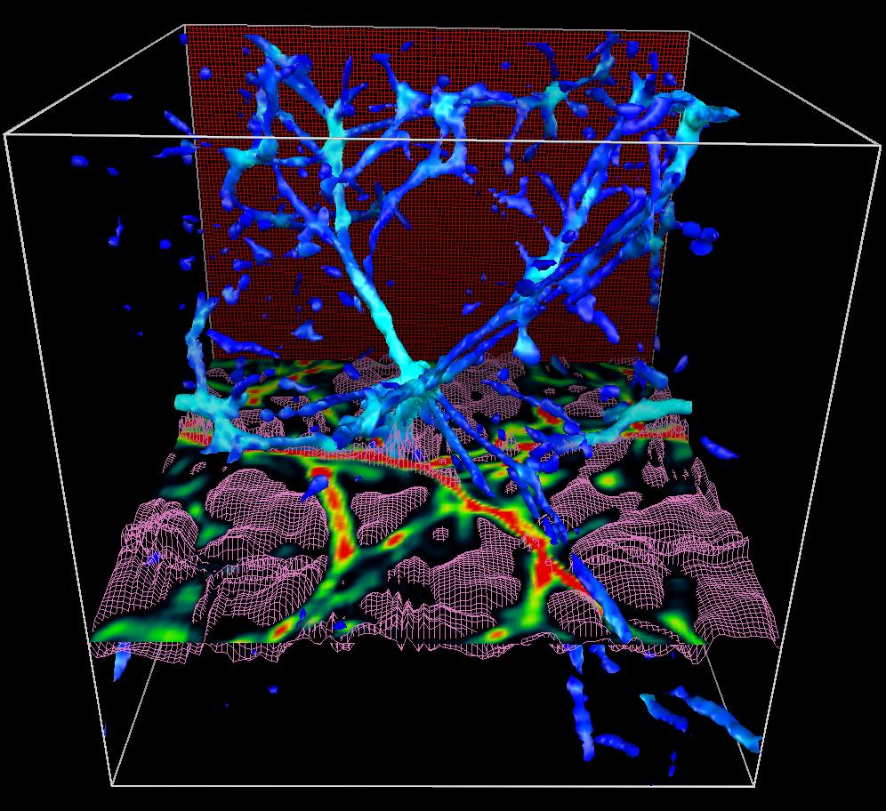 Simulation of large-scale structure