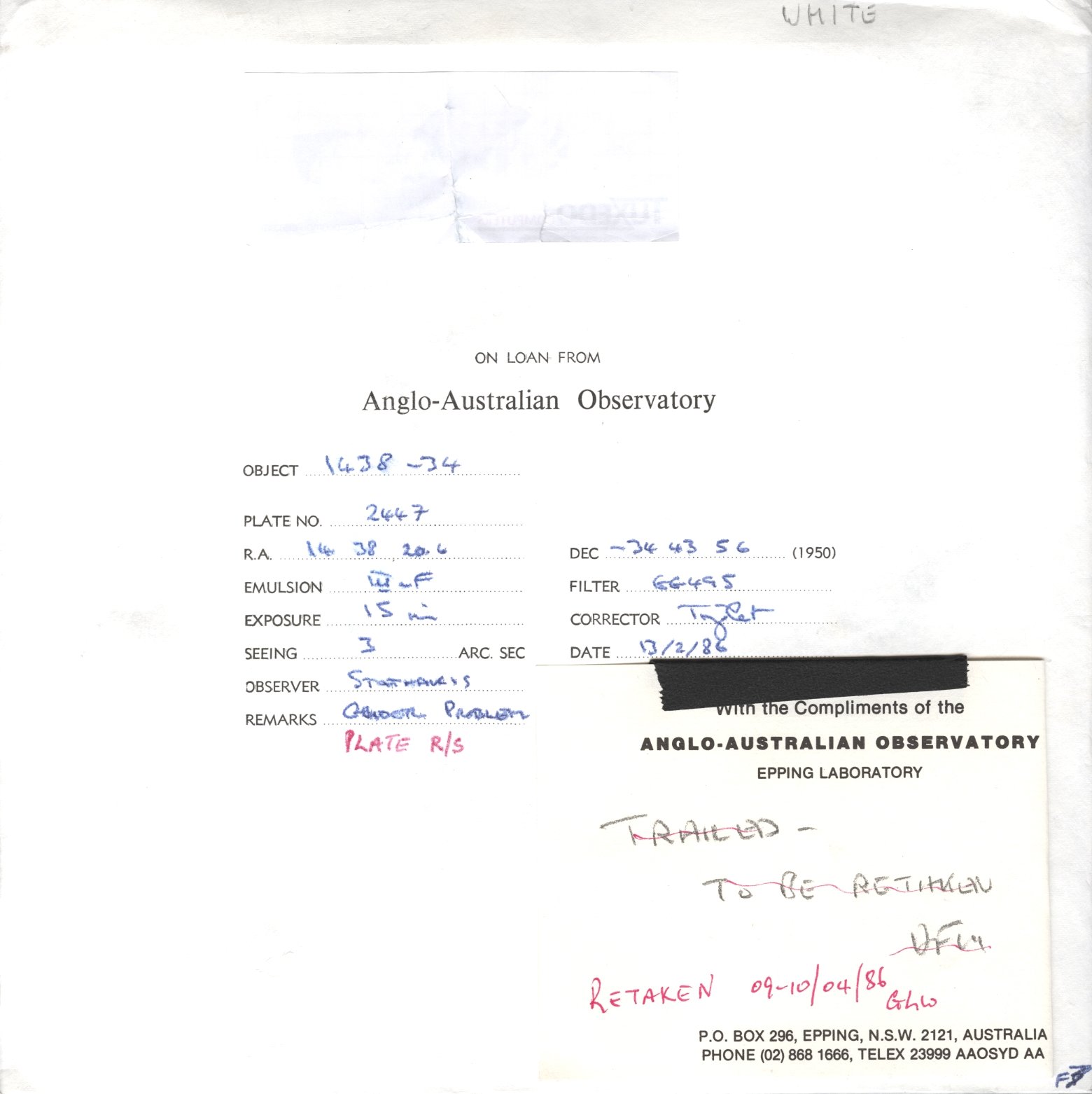 Plattenhuelle AO02447