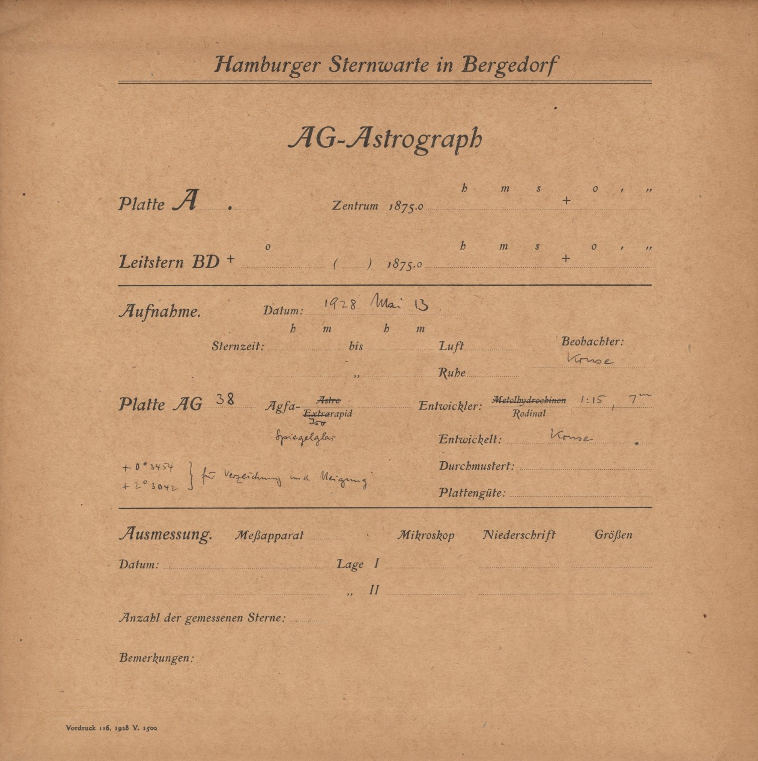 Plattenhuelle AG00038