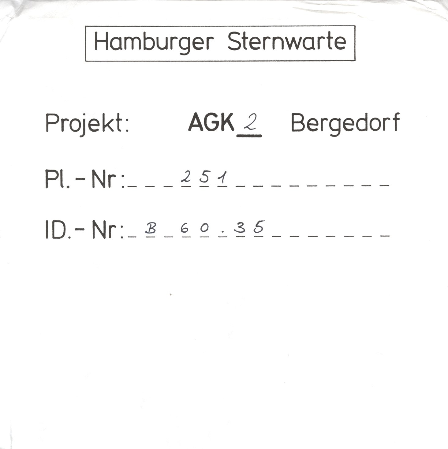 Plattenhuelle AG00251