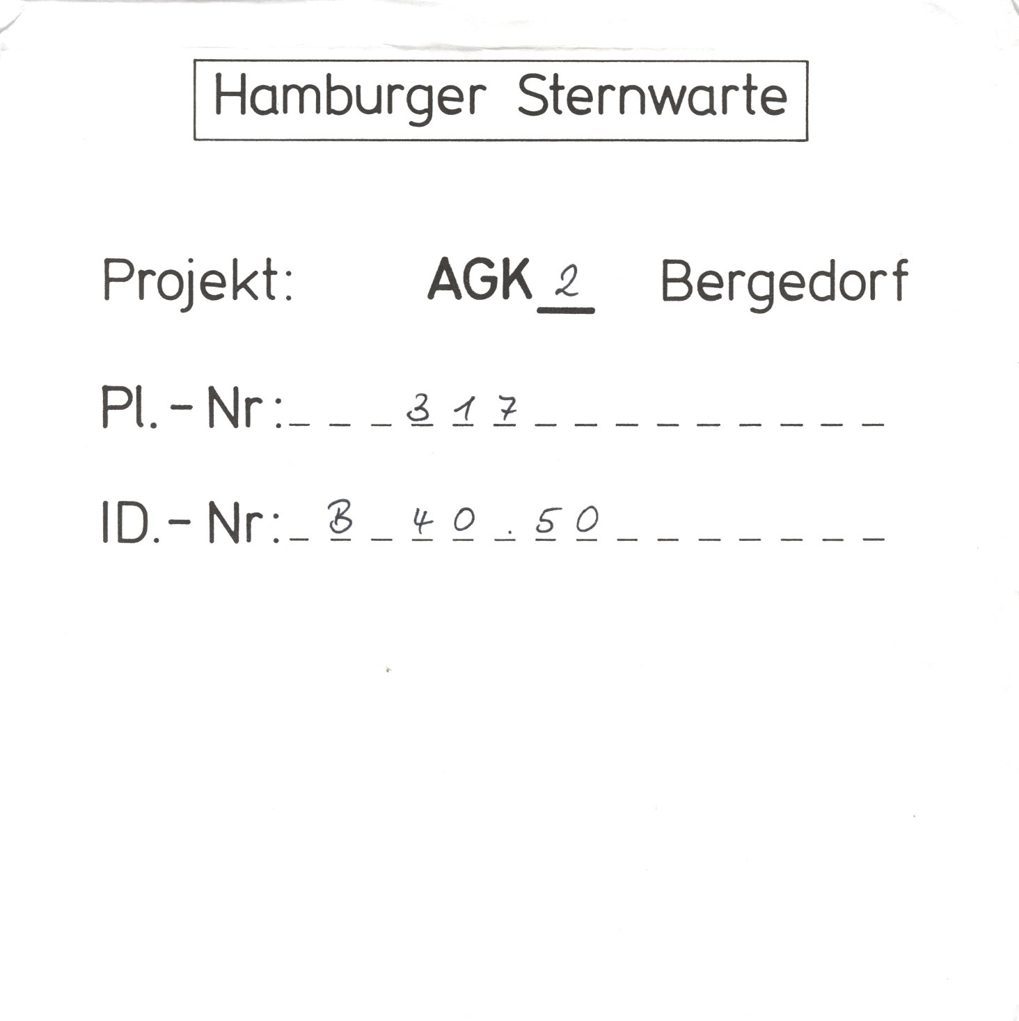 Plattenhuelle AG00317