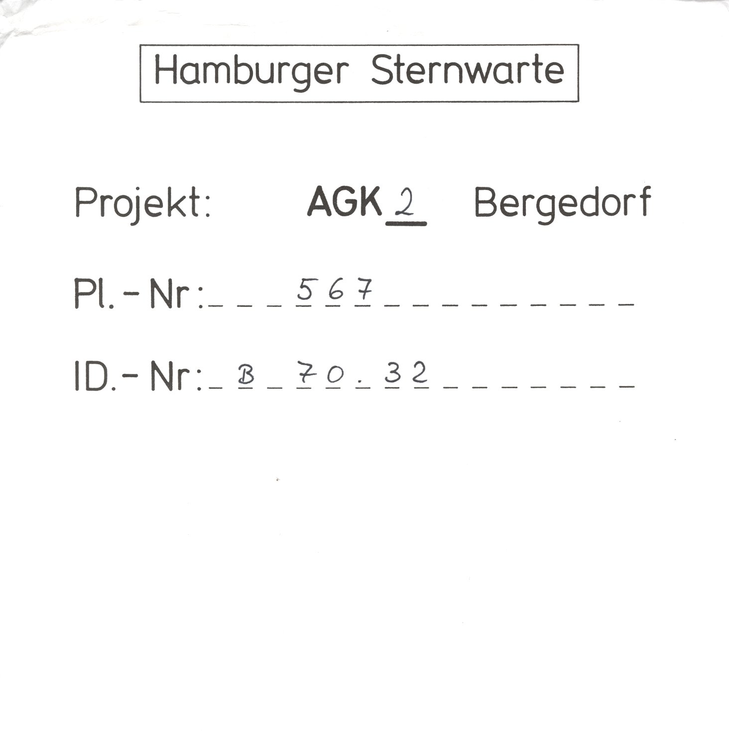 Plattenhuelle AG00567