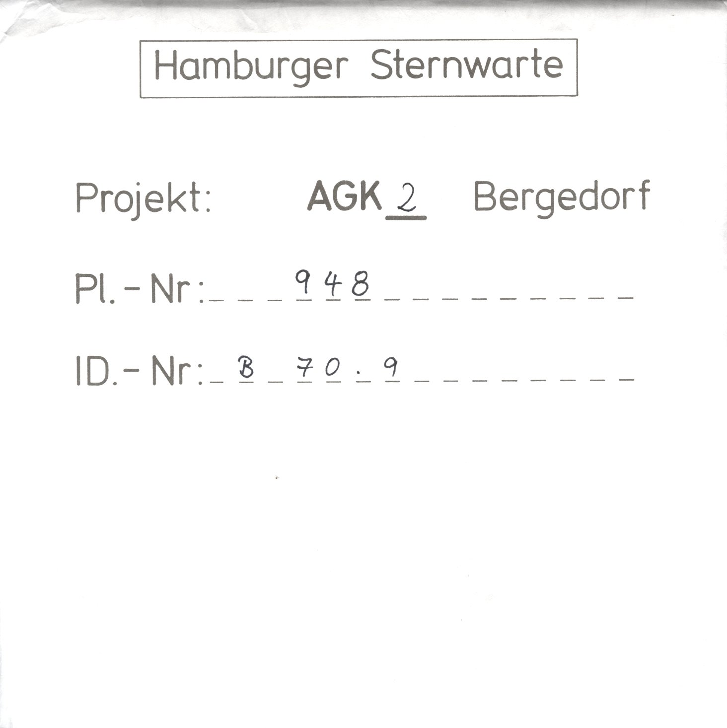 Plattenhuelle AG00948