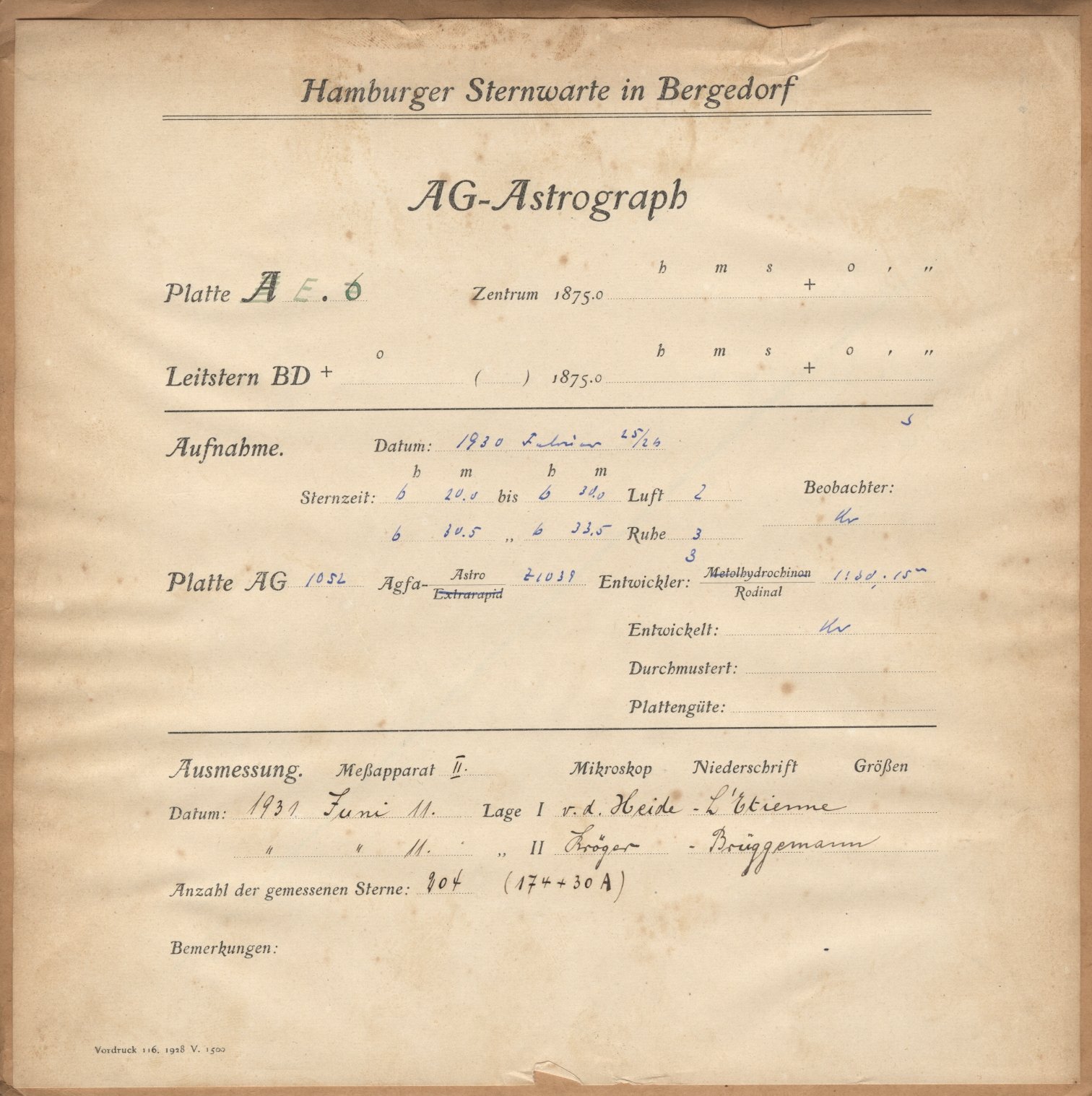 Plattenhuelle AG01052