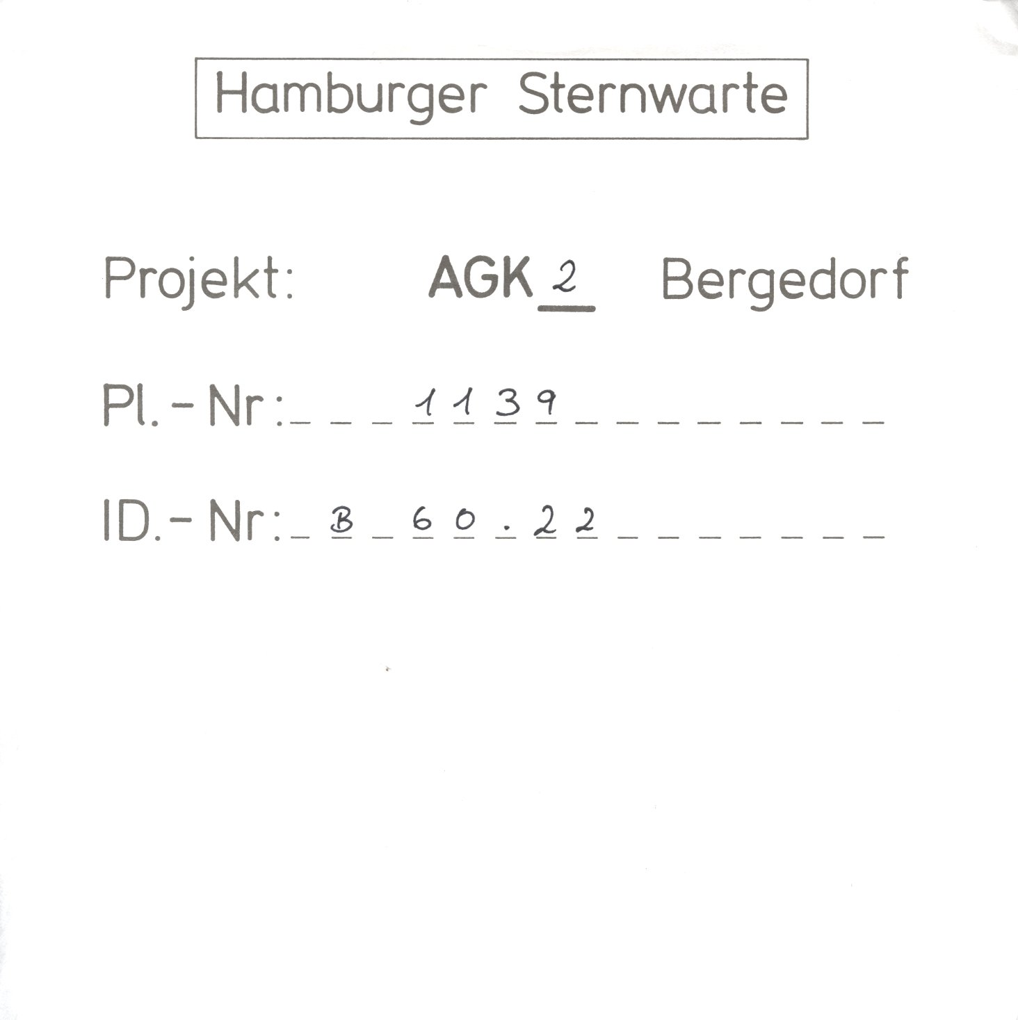 Plattenhuelle AG01139