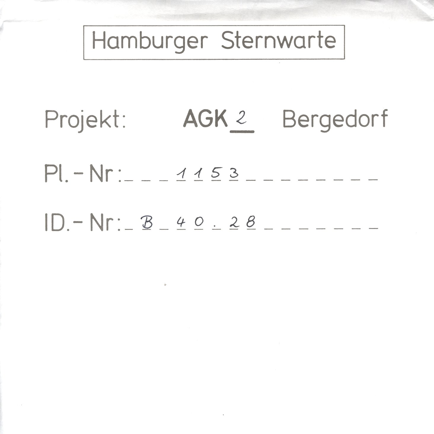 Plattenhuelle AG01153