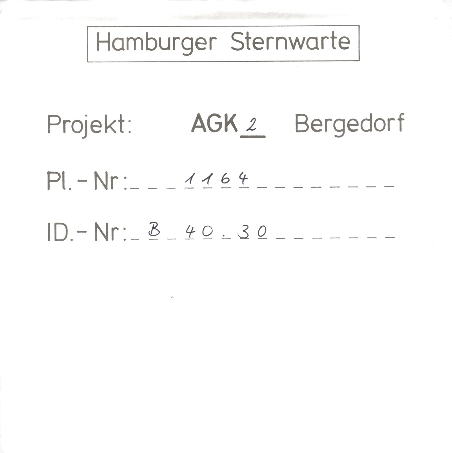 Plattenhuelle AG01164