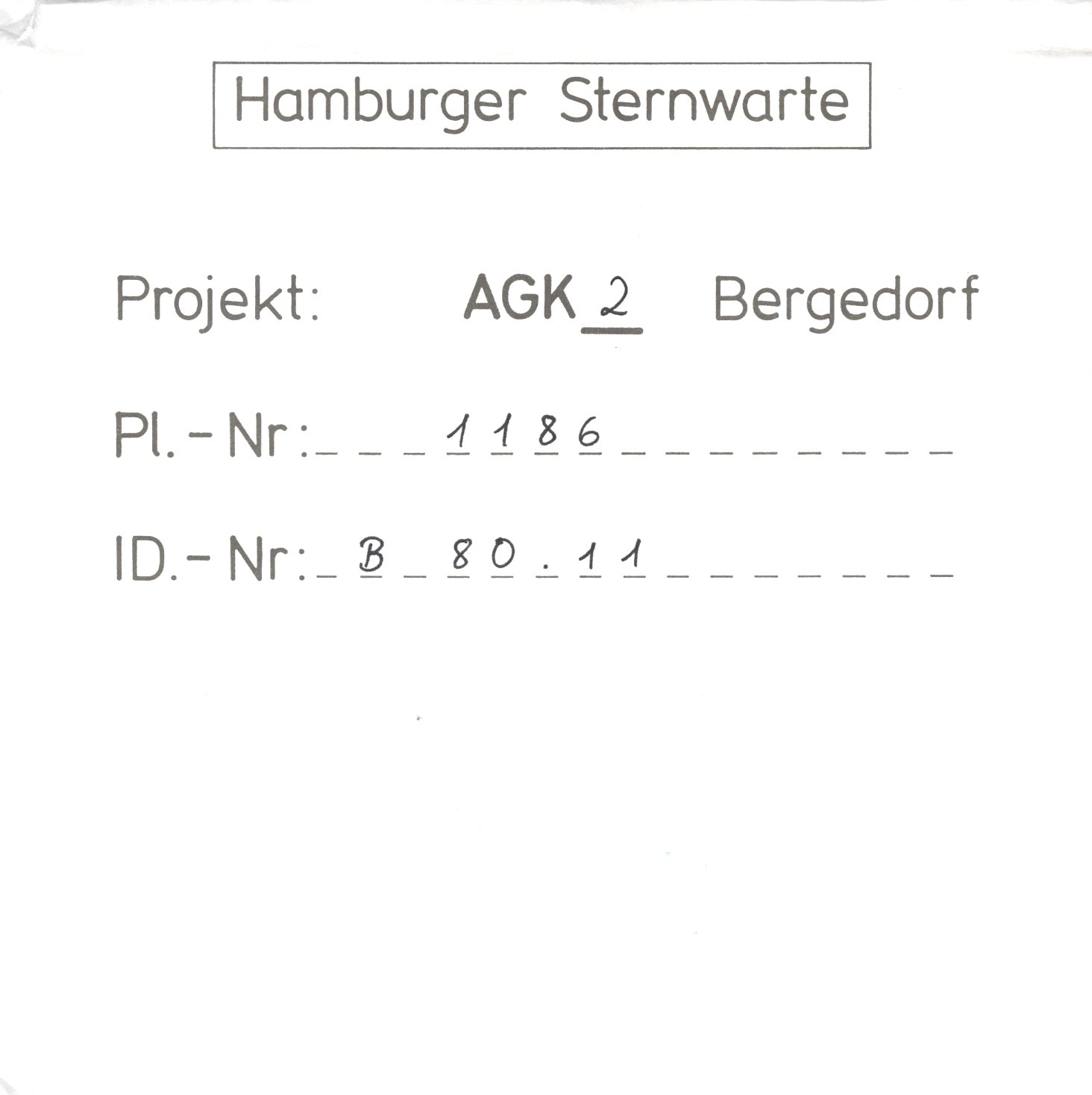 Plattenhuelle AG01186