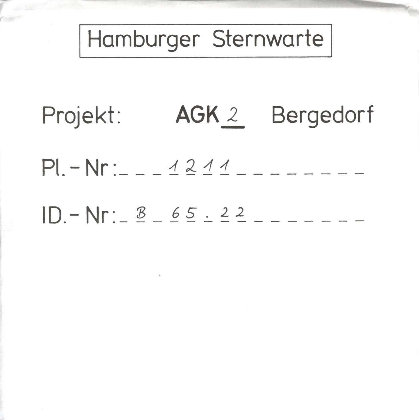 Plattenhuelle AG01211