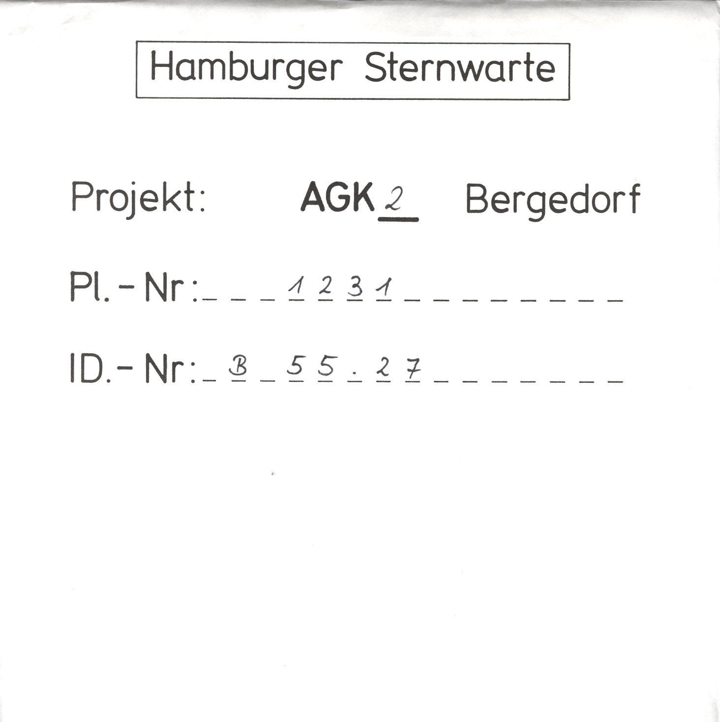 Plattenhuelle AG01231