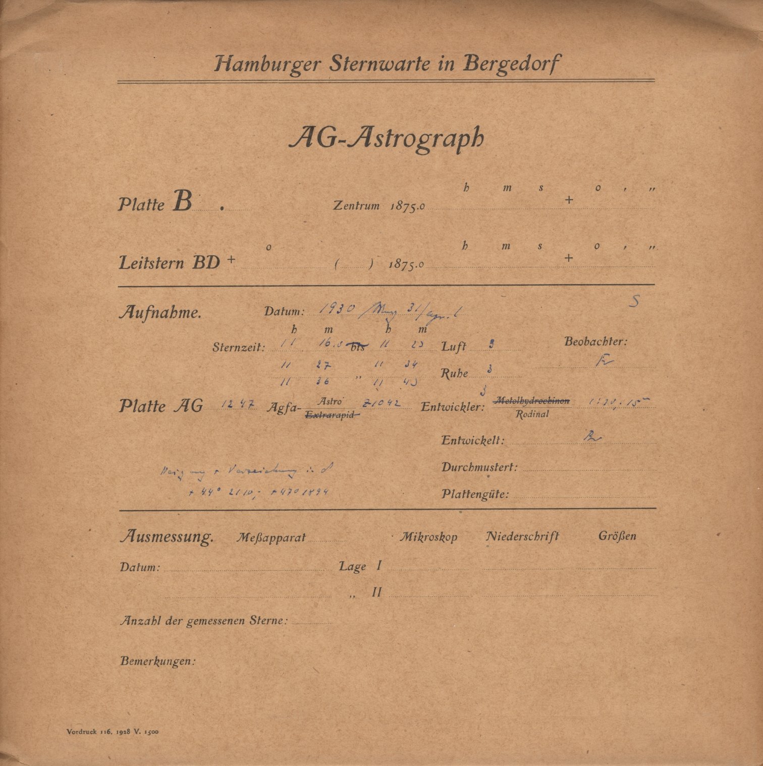 Plattenhuelle AG01247