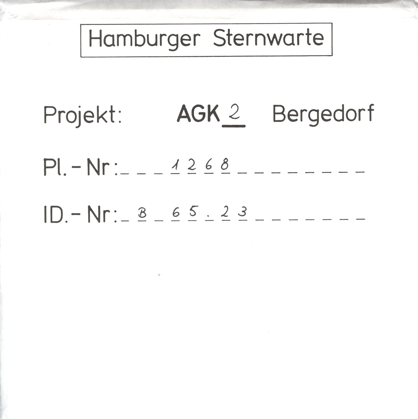 Plattenhuelle AG01268
