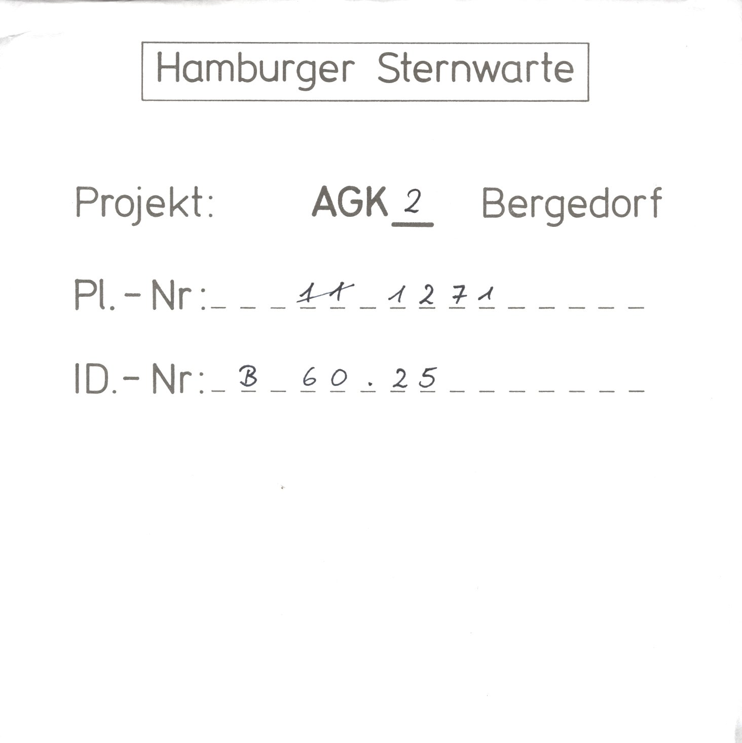 Plattenhuelle AG01271