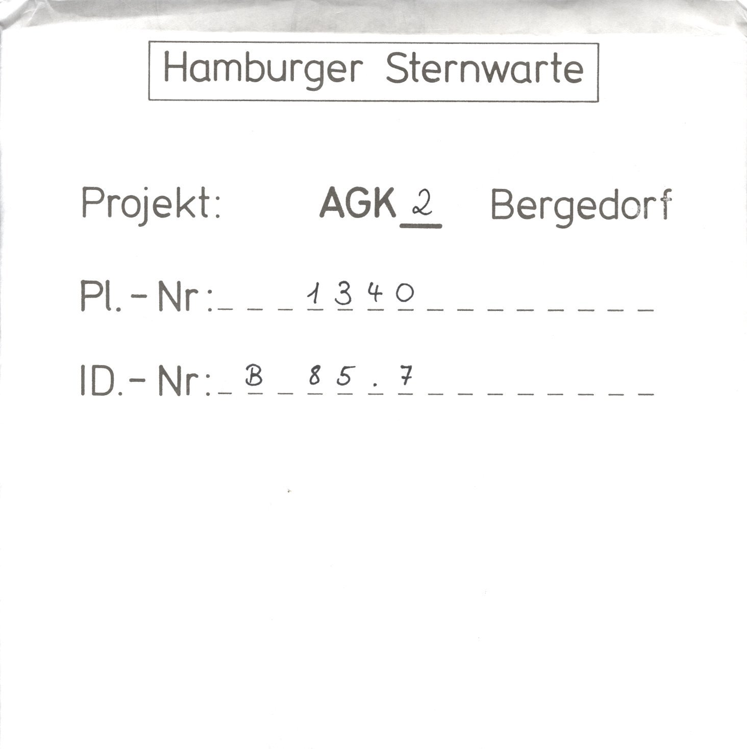 Plattenhuelle AG01340