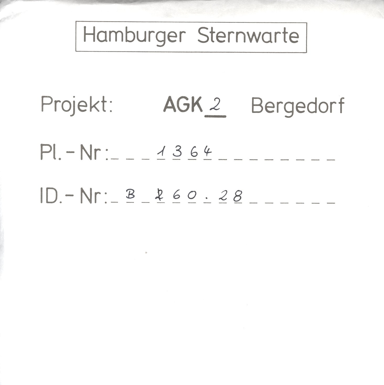 Plattenhuelle AG01364