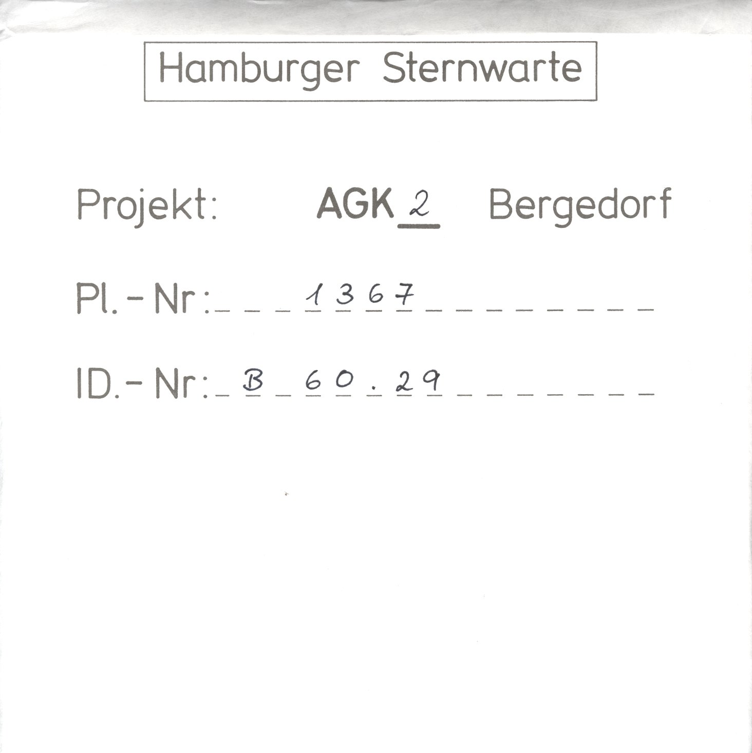 Plattenhuelle AG01367