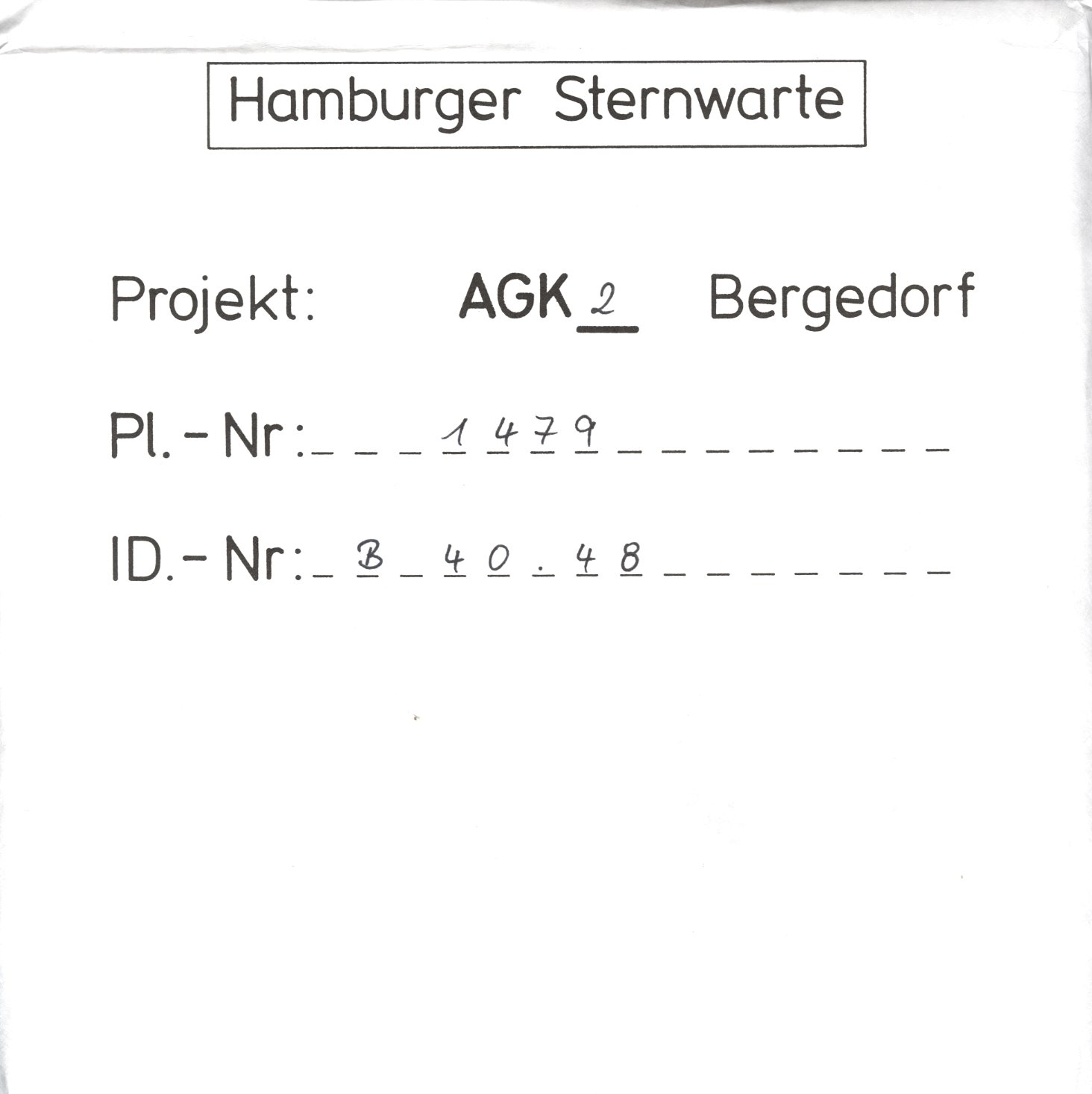 Plattenhuelle AG01479