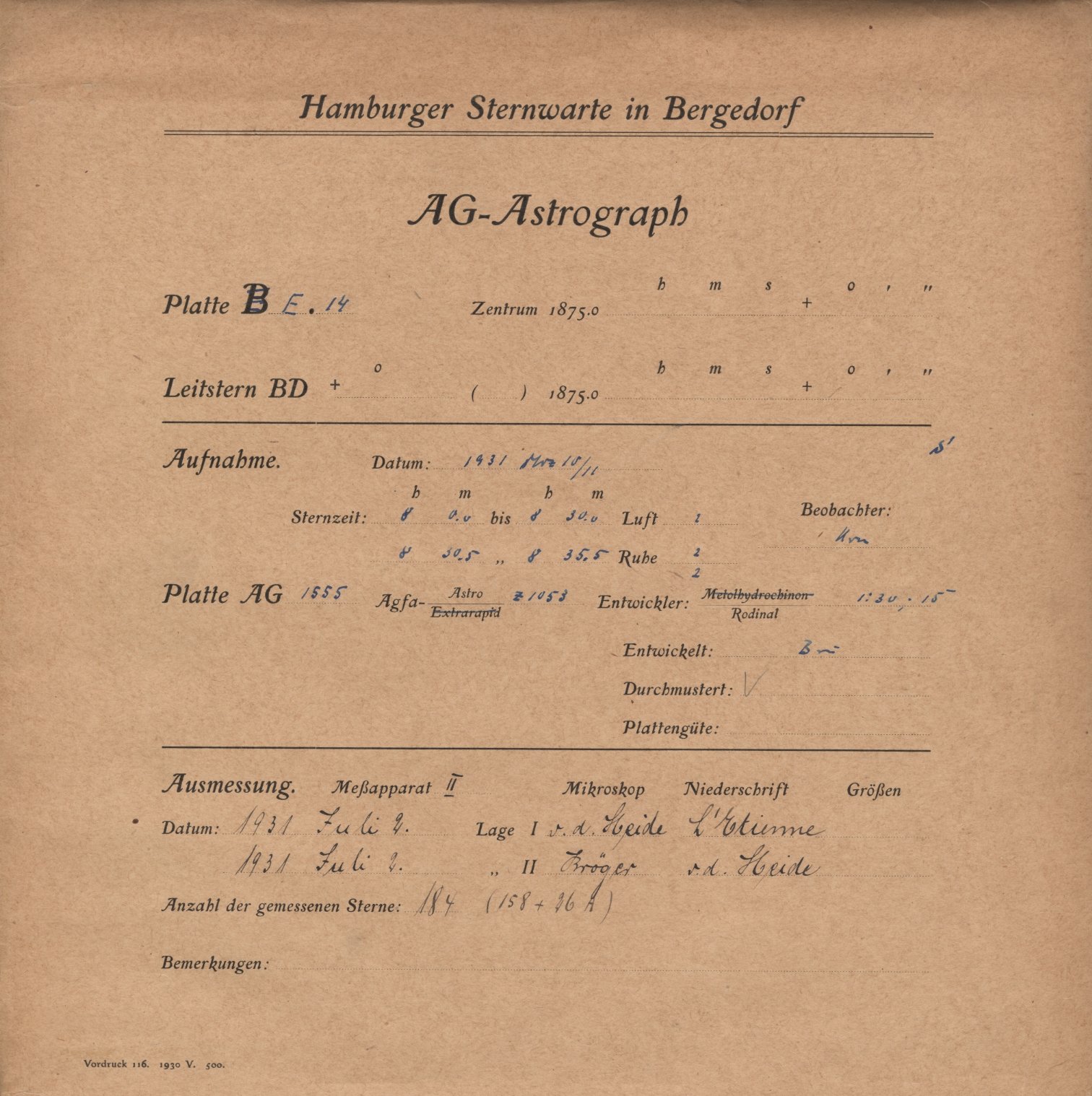 Plattenhuelle AG01555