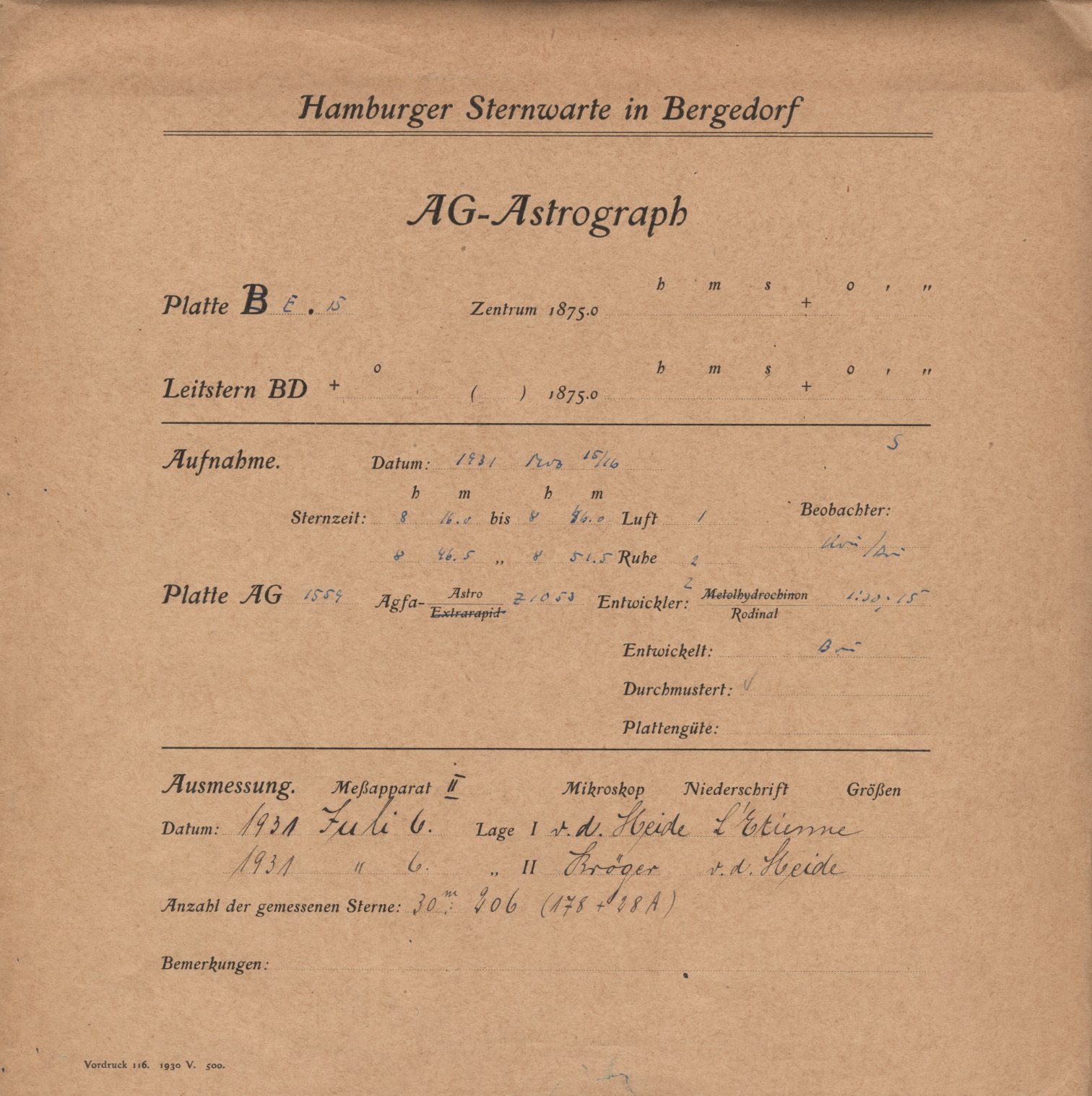 Plattenhuelle AG01559