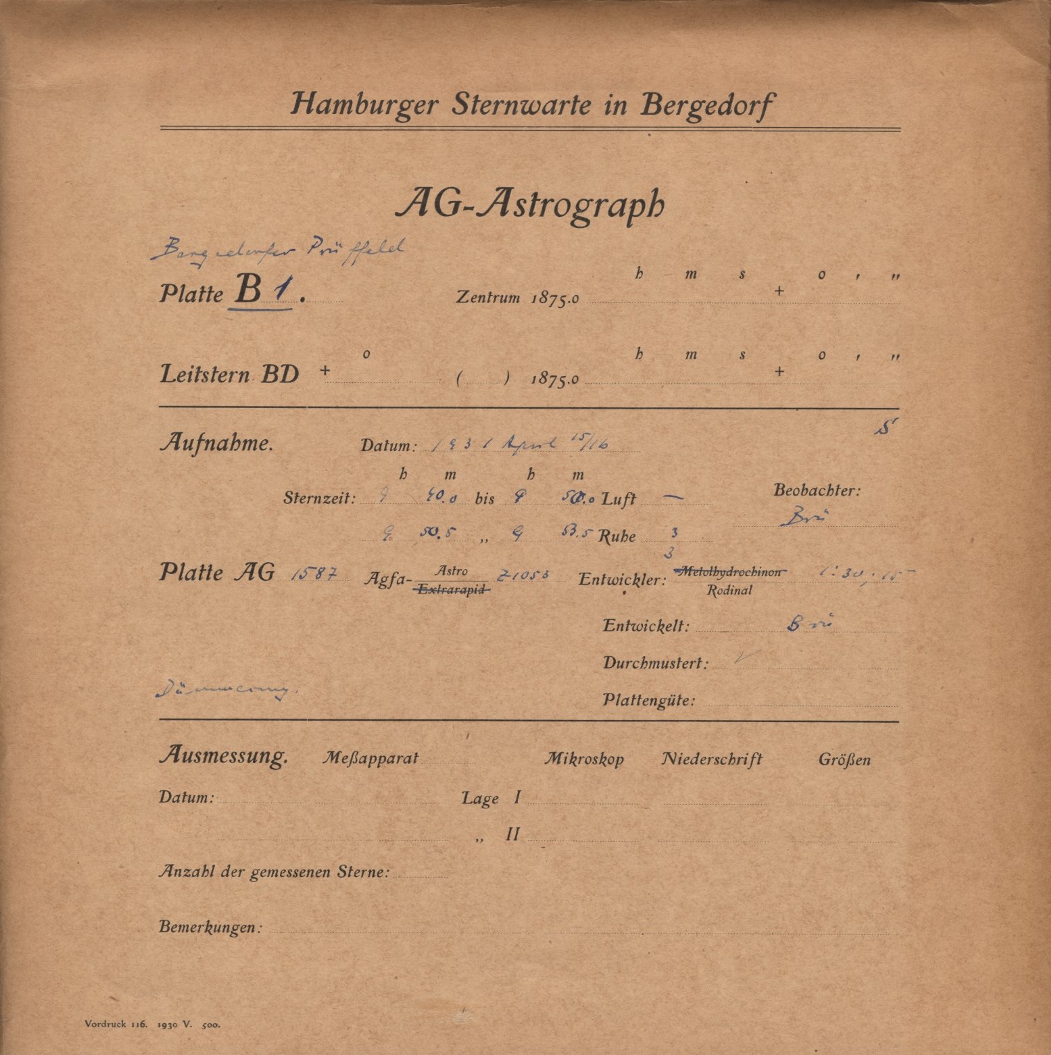 Plattenhuelle AG01587