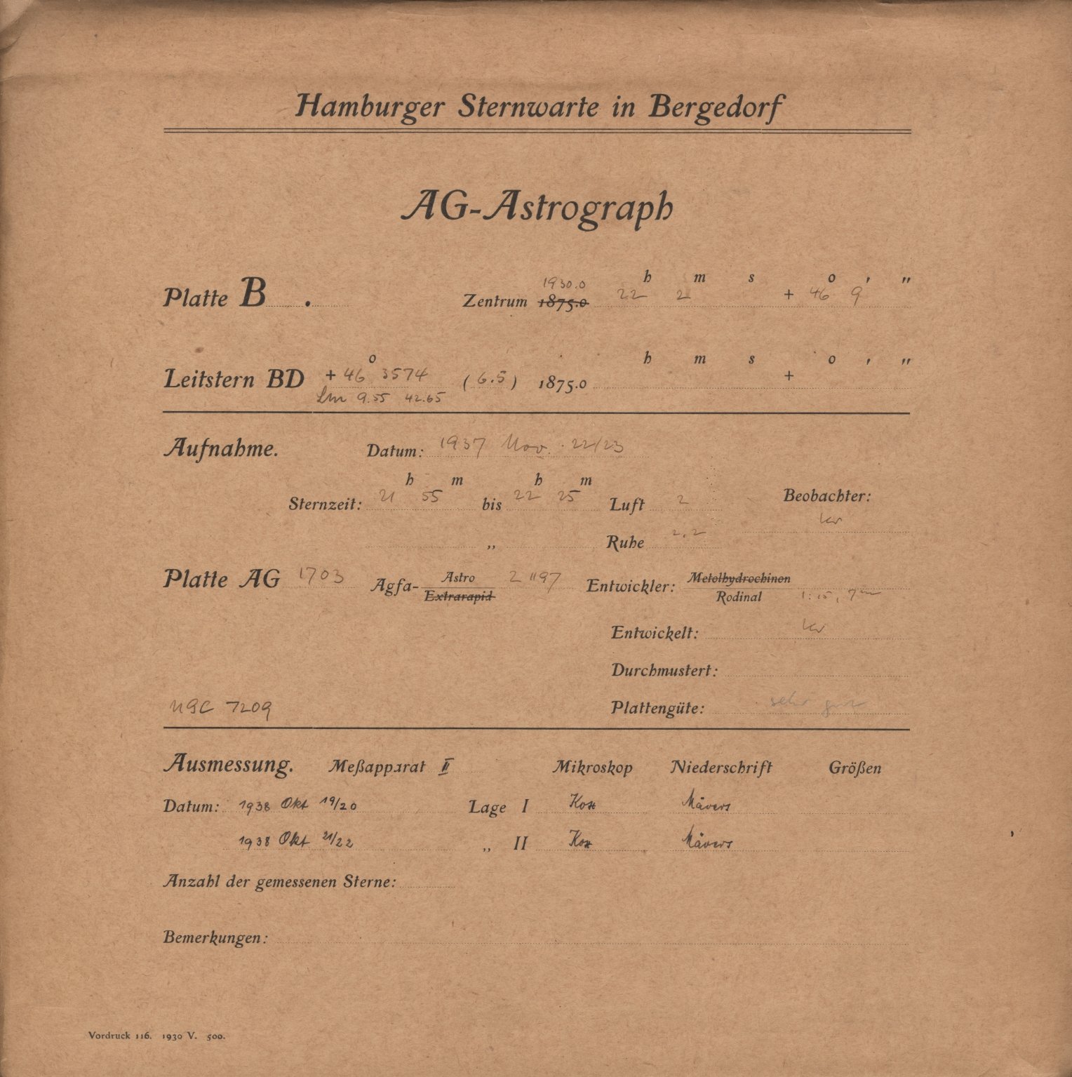 Plattenhuelle AG01703