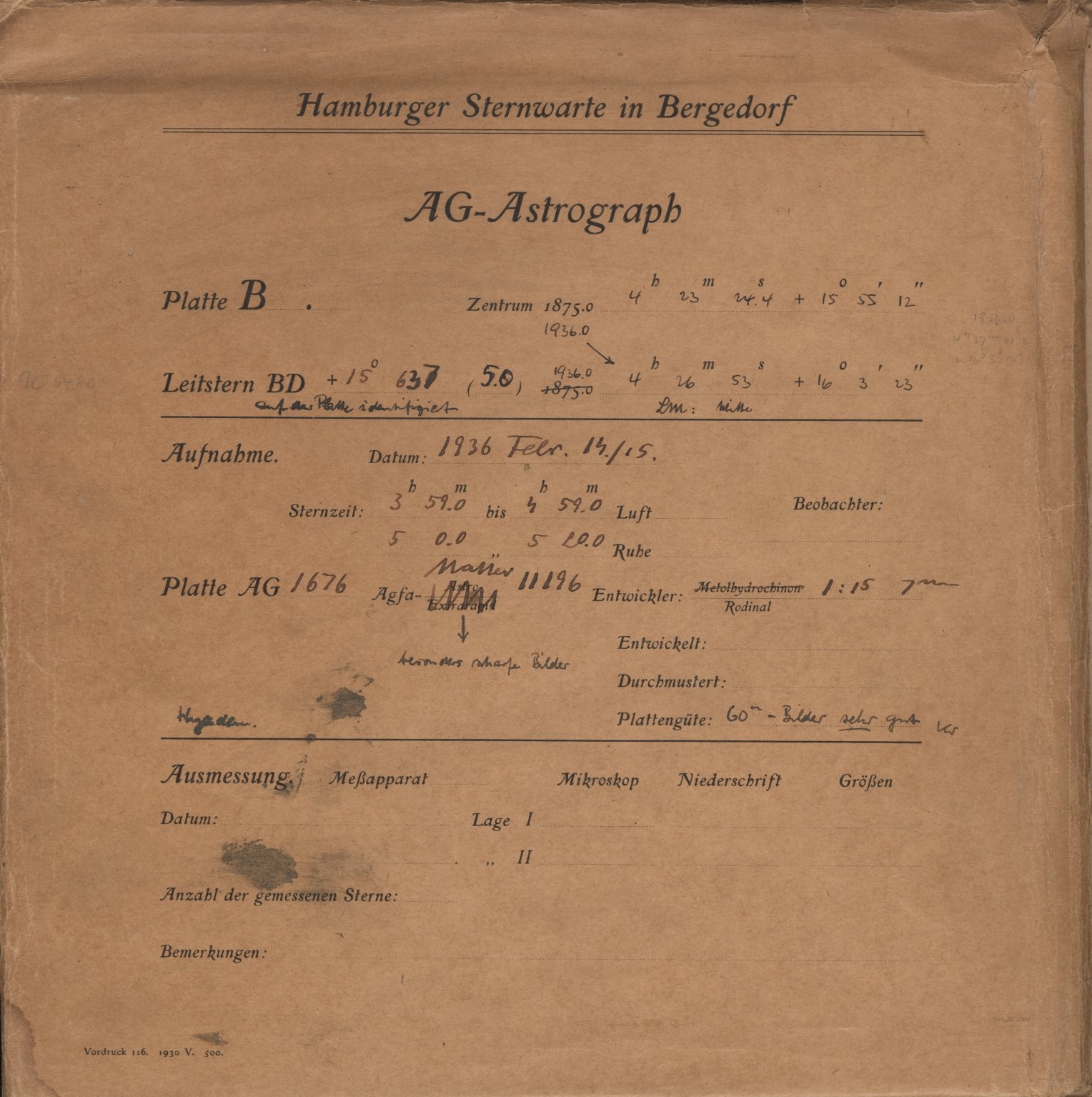Plattenhuelle AG01945