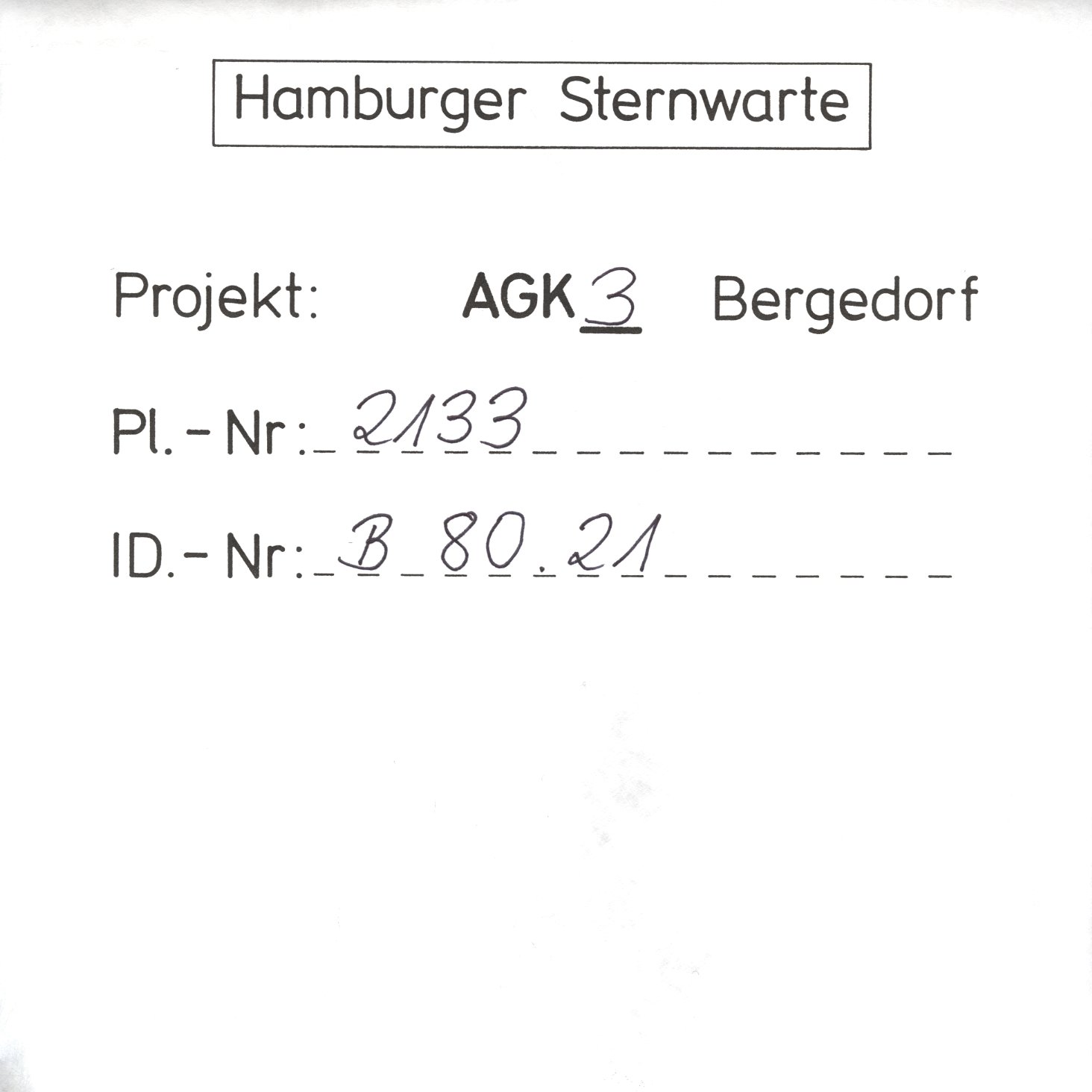 Plattenhuelle AG02133