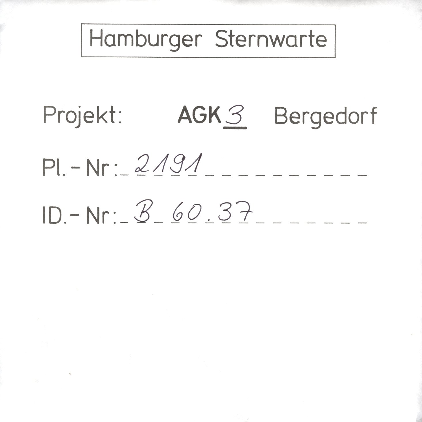 Plattenhuelle AG02191