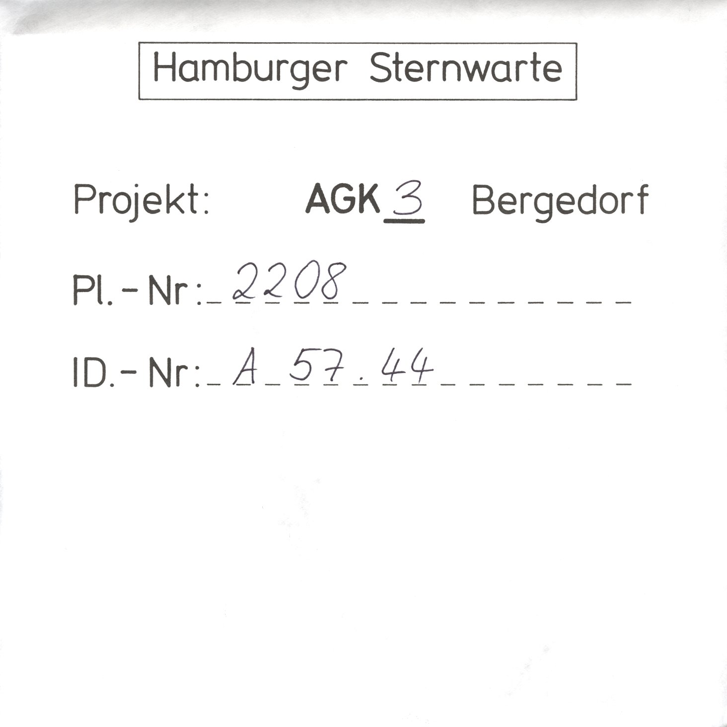 Plattenhuelle AG02208