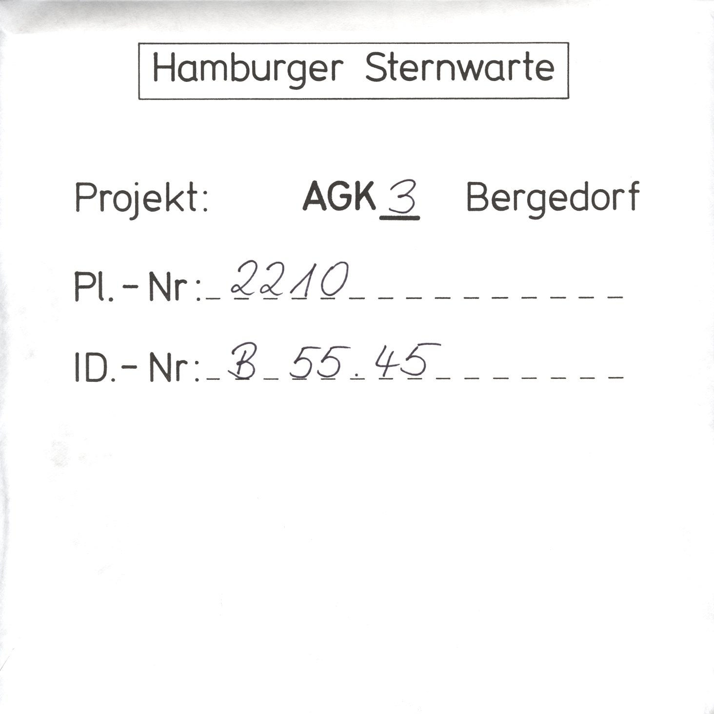 Plattenhuelle AG02210