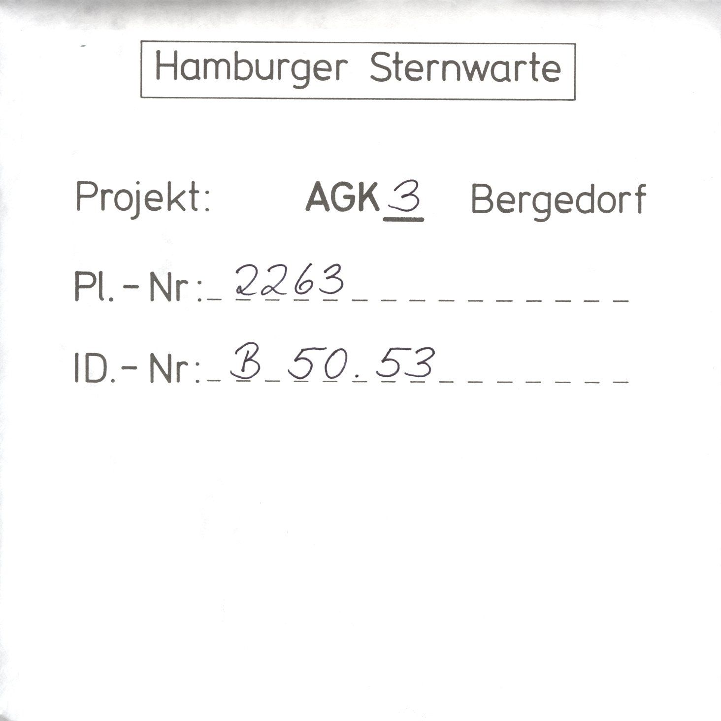 Plattenhuelle AG02263