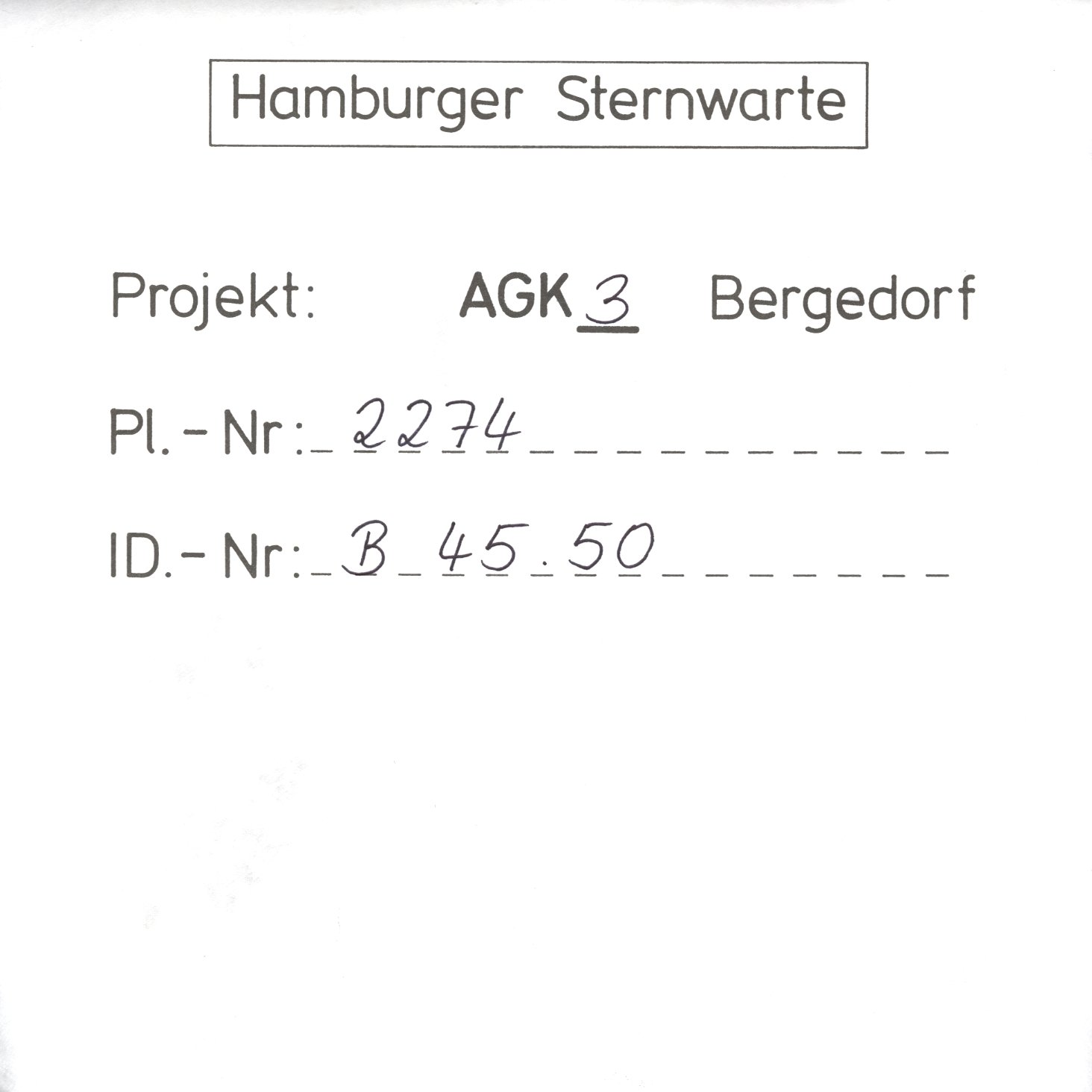 Plattenhuelle AG02274