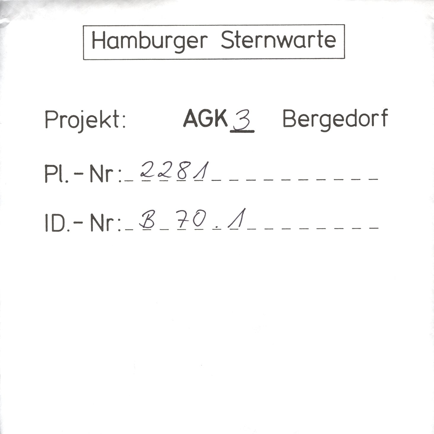 Plattenhuelle AG02281