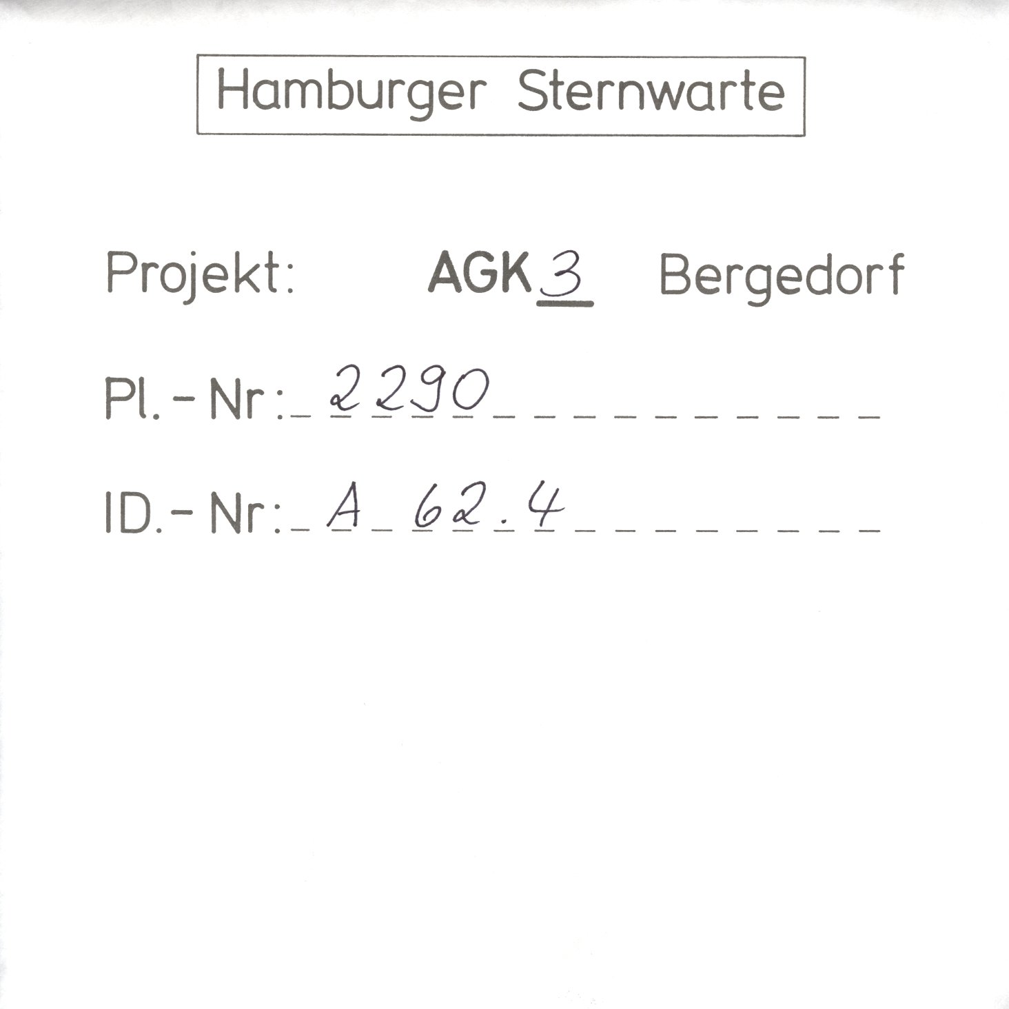 Plattenhuelle AG02290