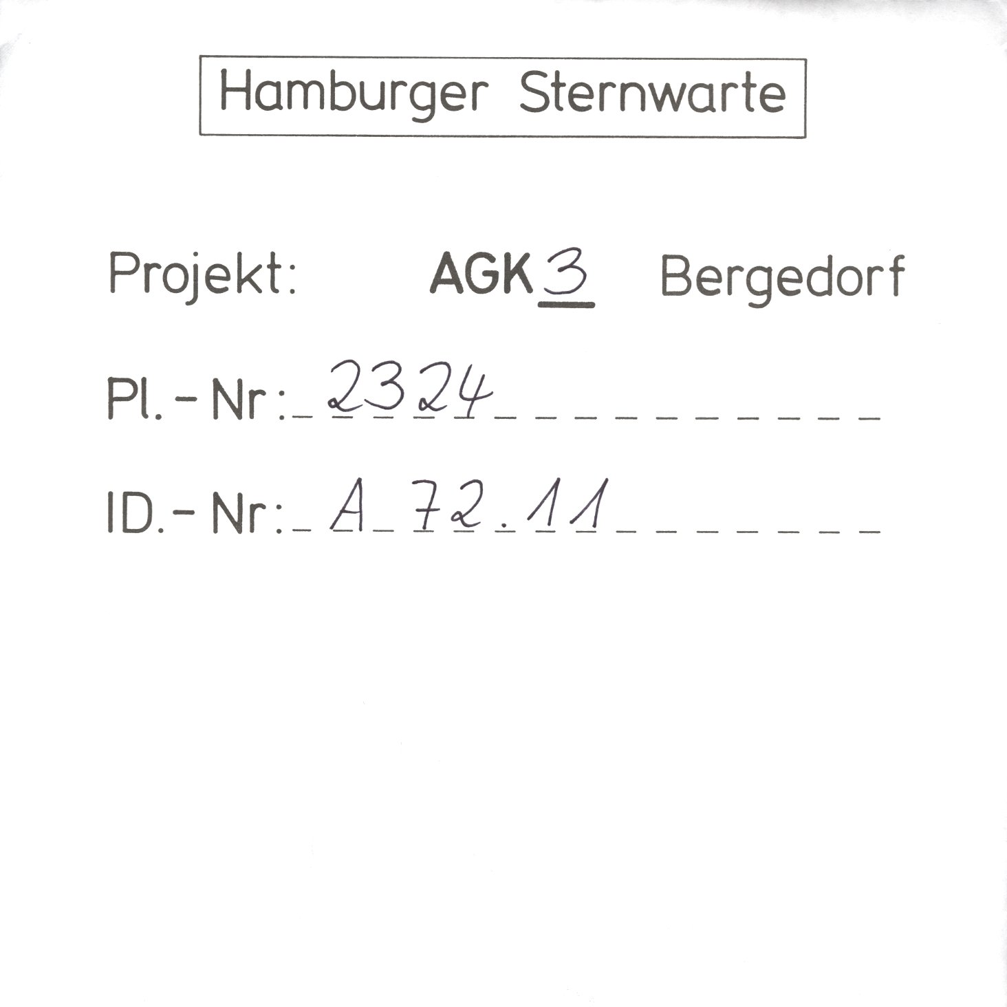 Plattenhuelle AG02324