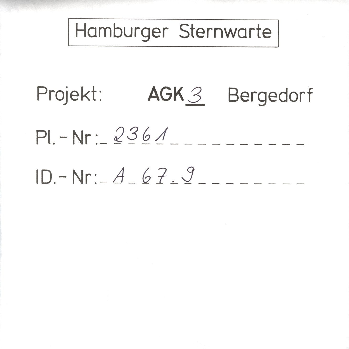 Plattenhuelle AG02361