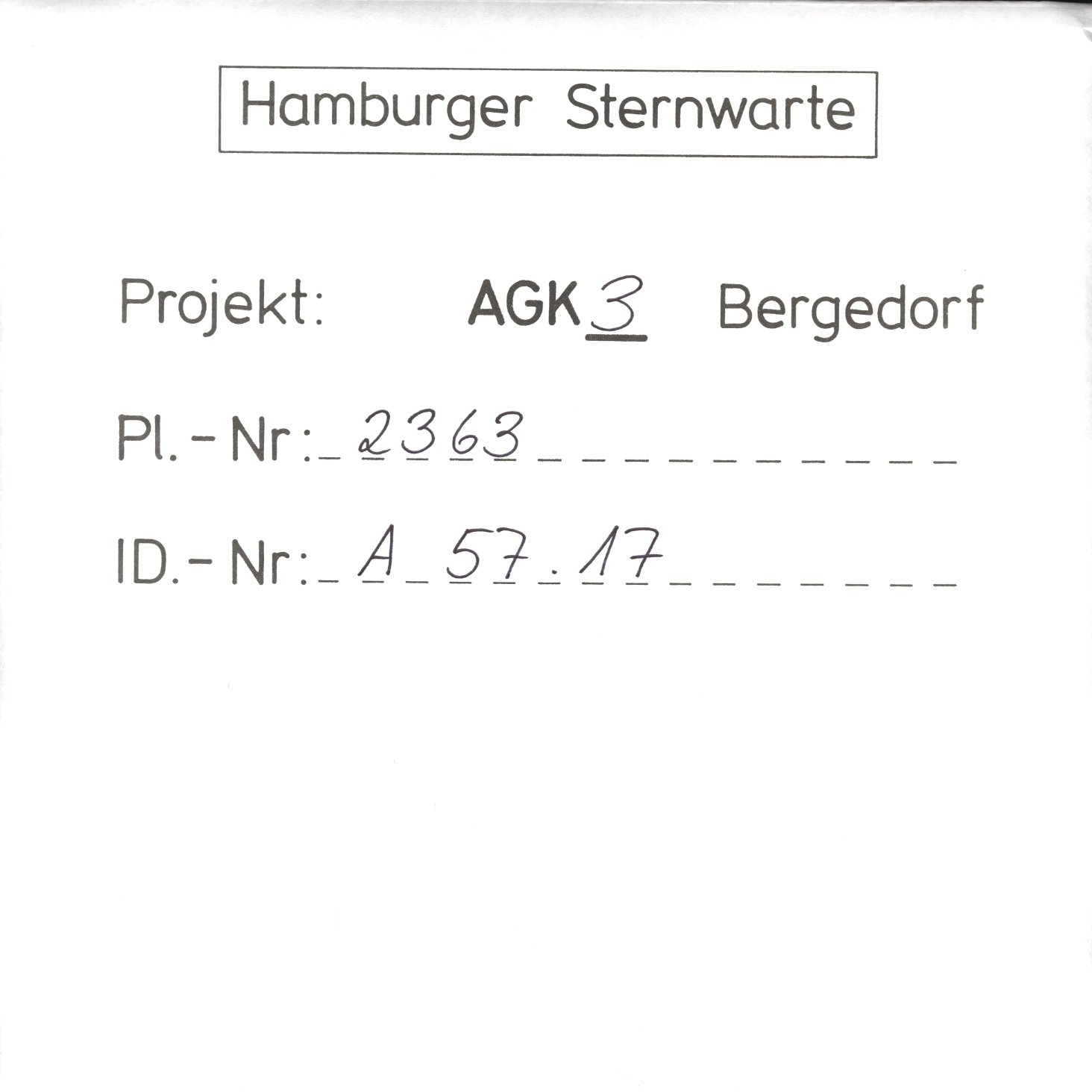 Plattenhuelle AG02363