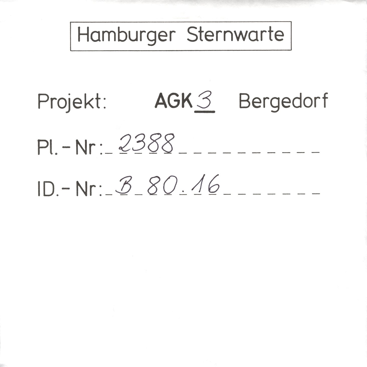 Plattenhuelle AG02388