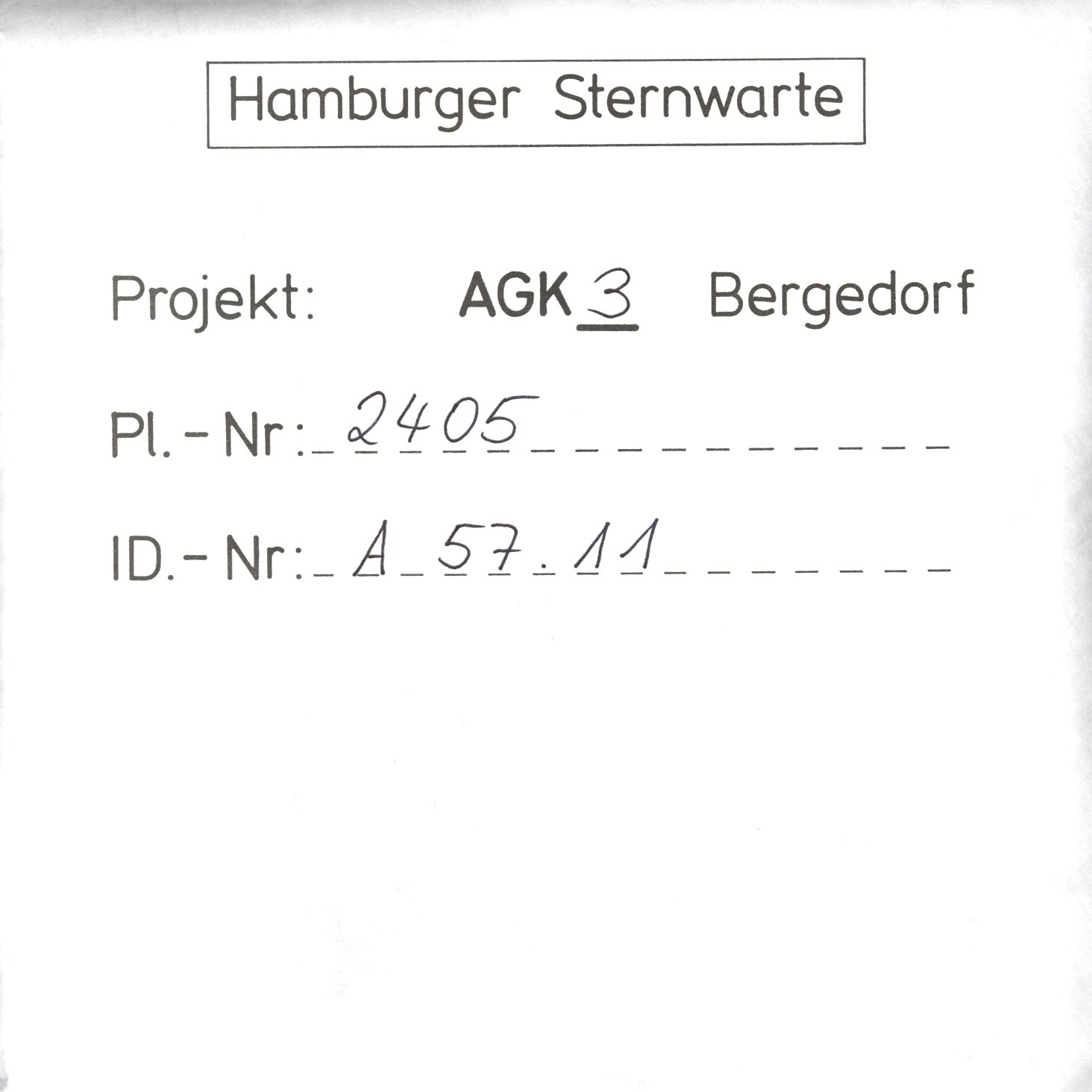 Plattenhuelle AG02405