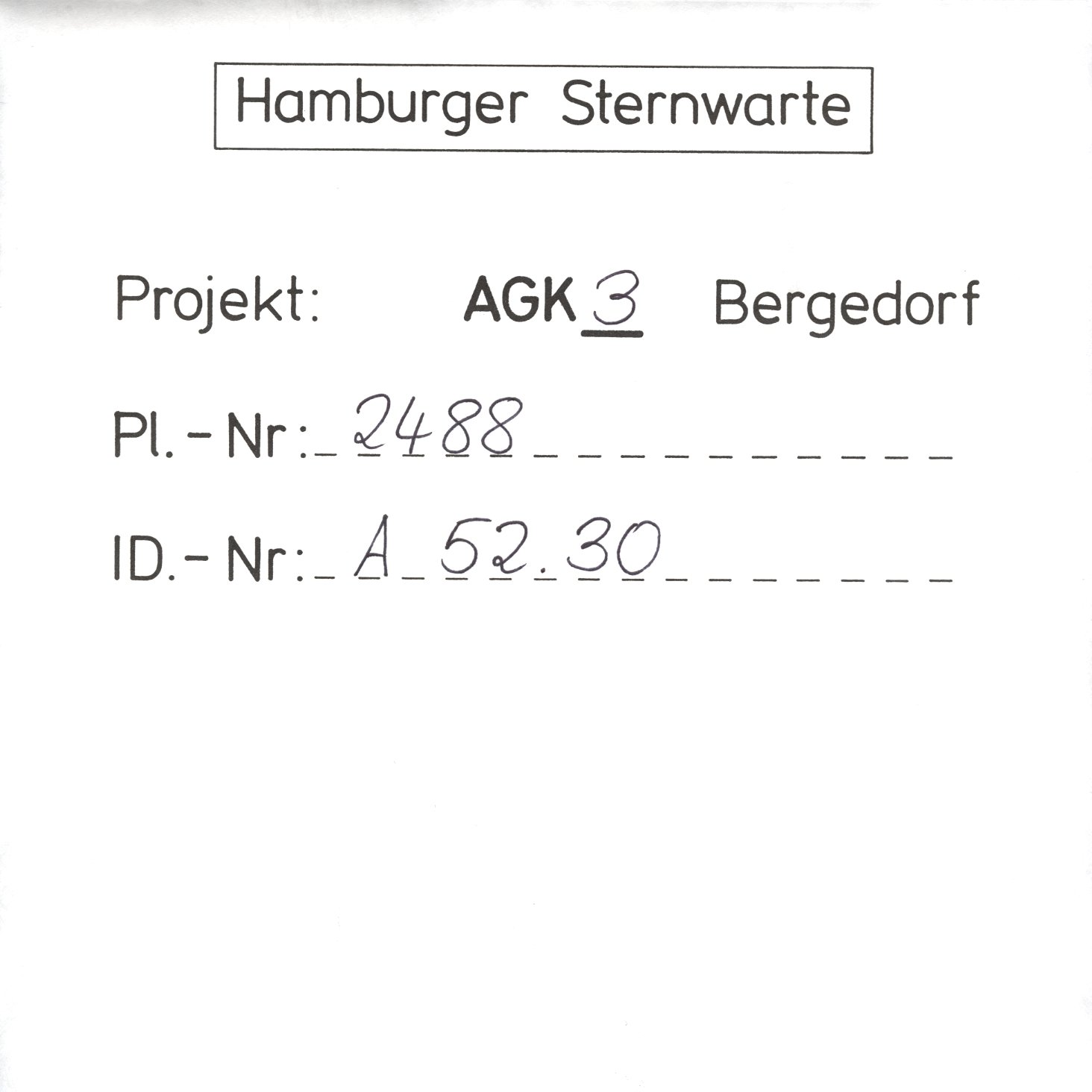 Plattenhuelle AG02488