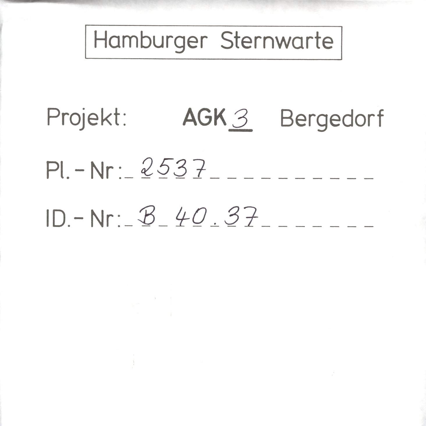 Plattenhuelle AG02537