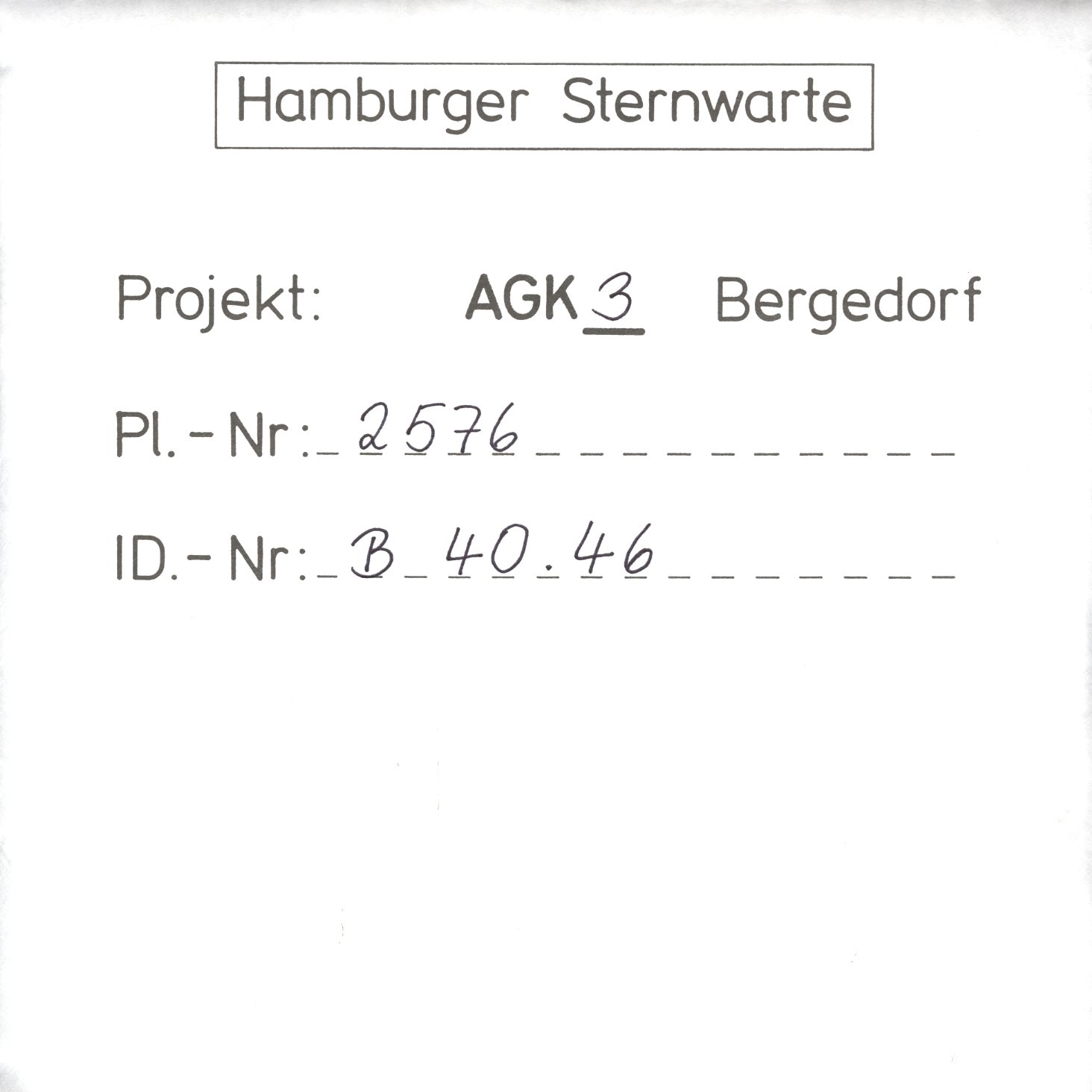 Plattenhuelle AG02576