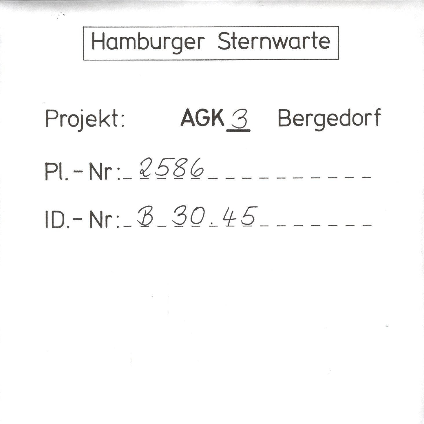 Plattenhuelle AG02586