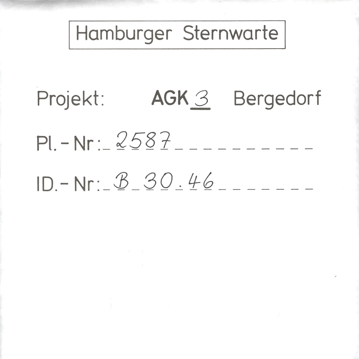 Plattenhuelle AG02587