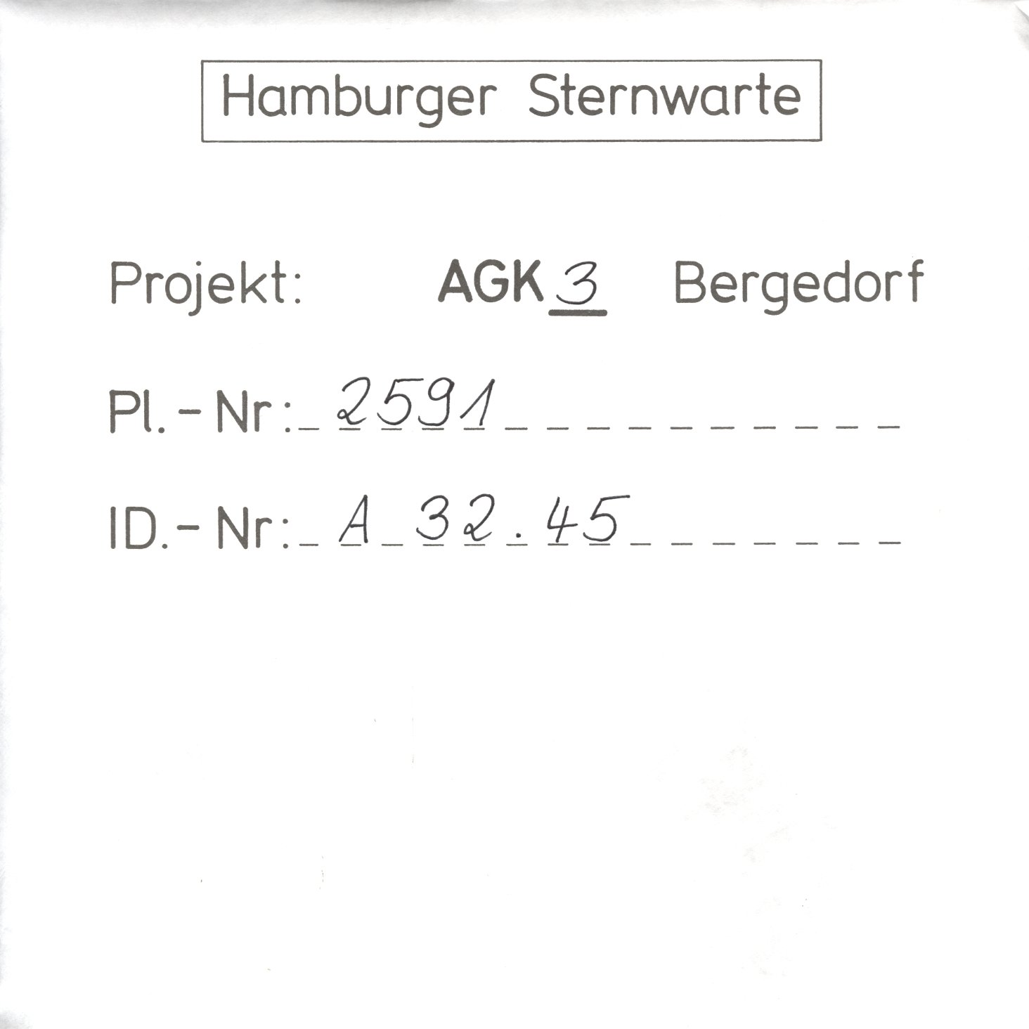 Plattenhuelle AG02591