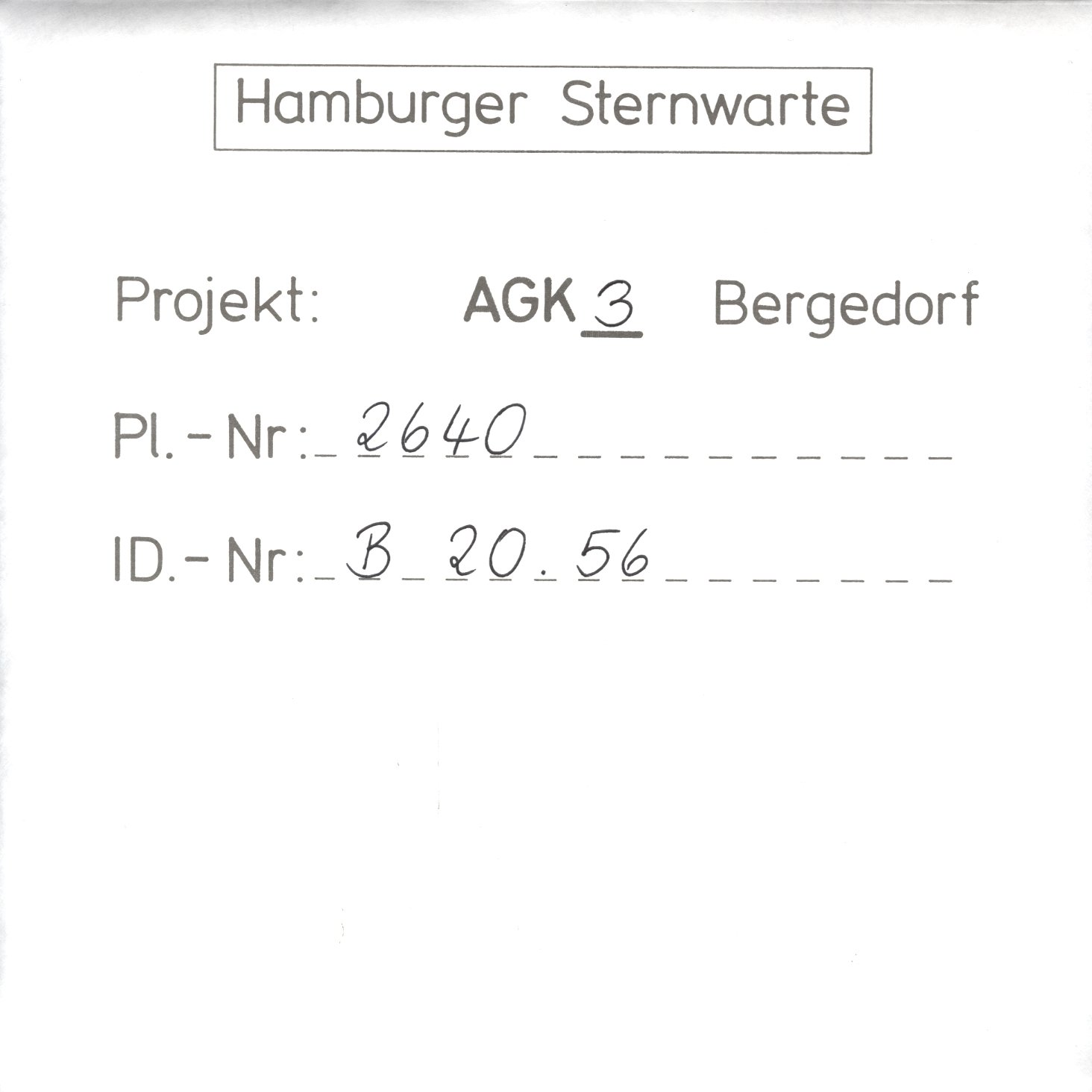 Plattenhuelle AG02640
