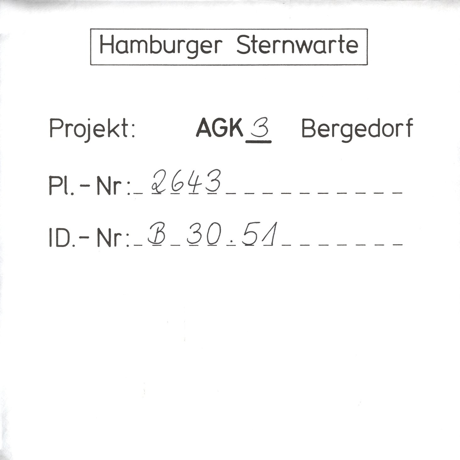 Plattenhuelle AG02643