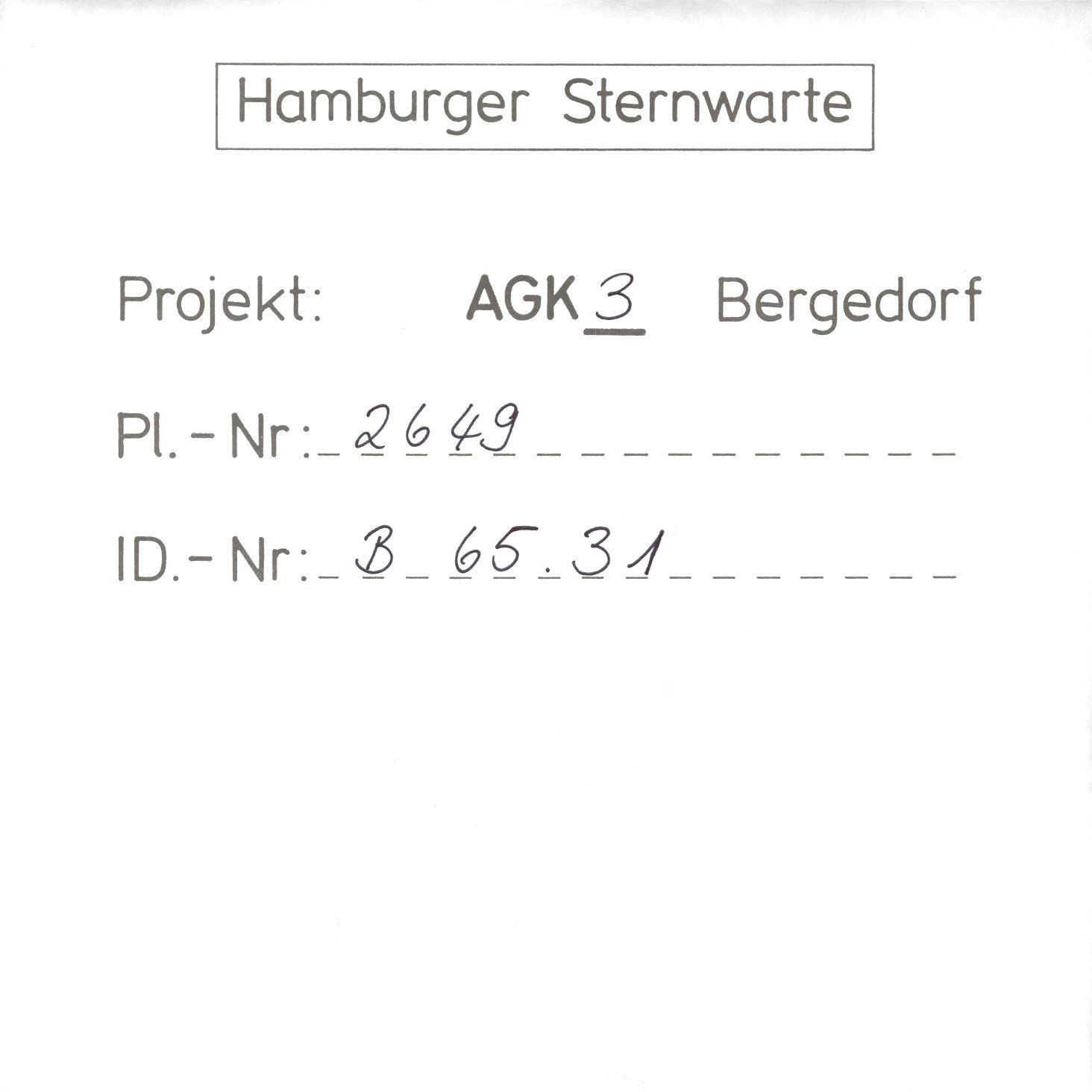 Plattenhuelle AG02649