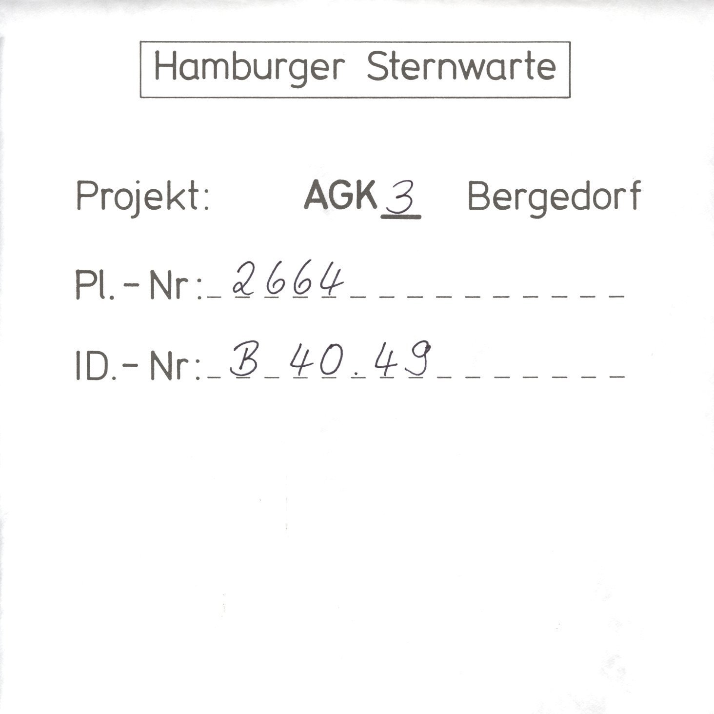 Plattenhuelle AG02664