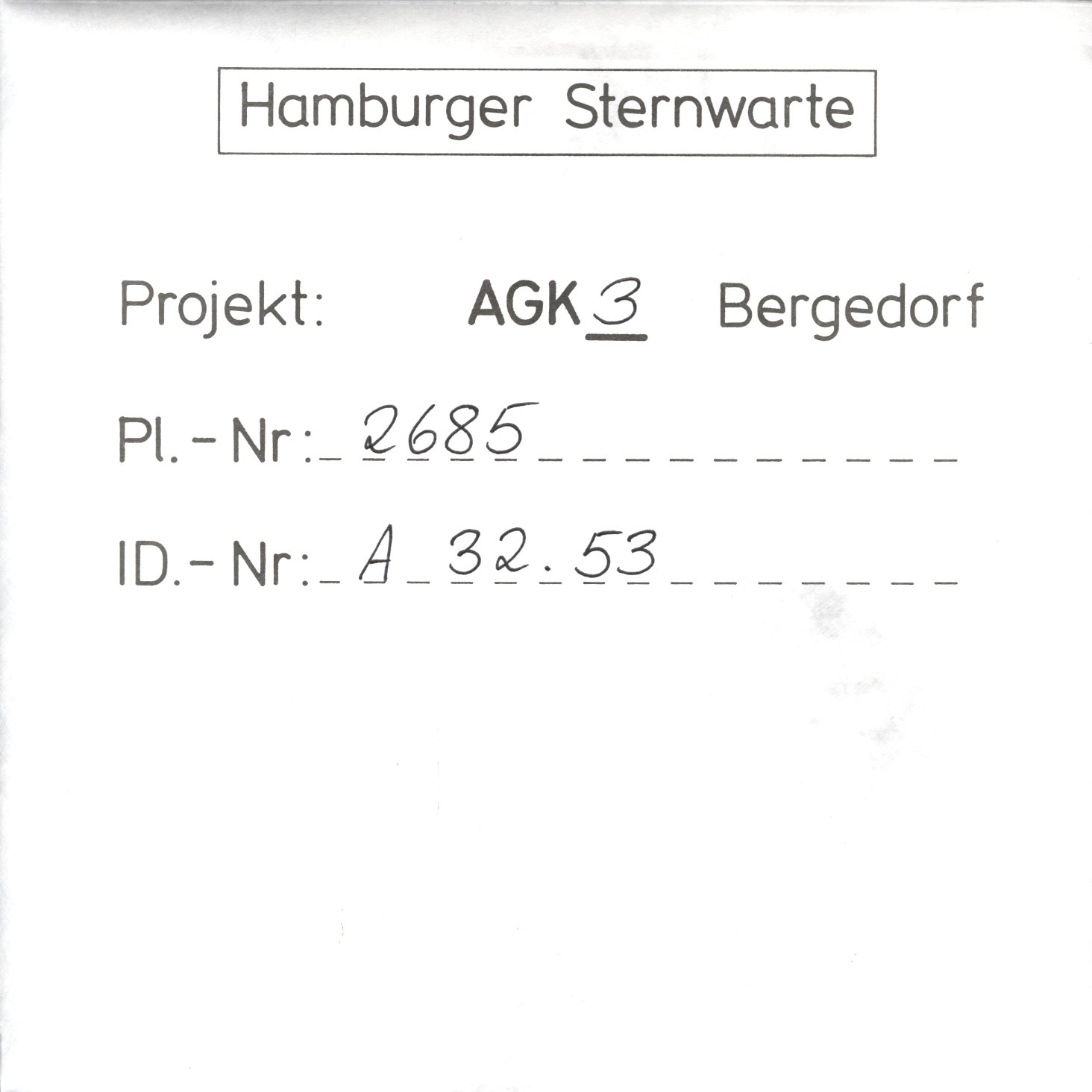 Plattenhuelle AG02685